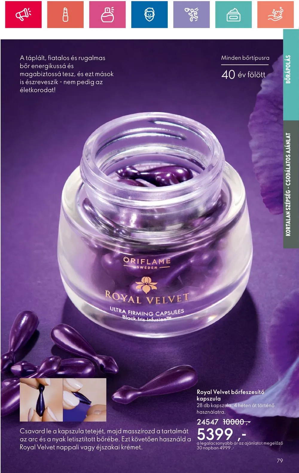 Oriflame akciós újság 07.30–08.19 – 79. oldal