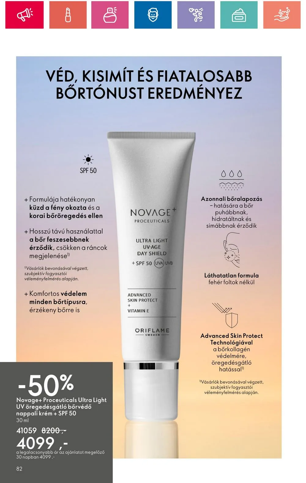 Oriflame akciós újság 07.30–08.19 – 82. oldal