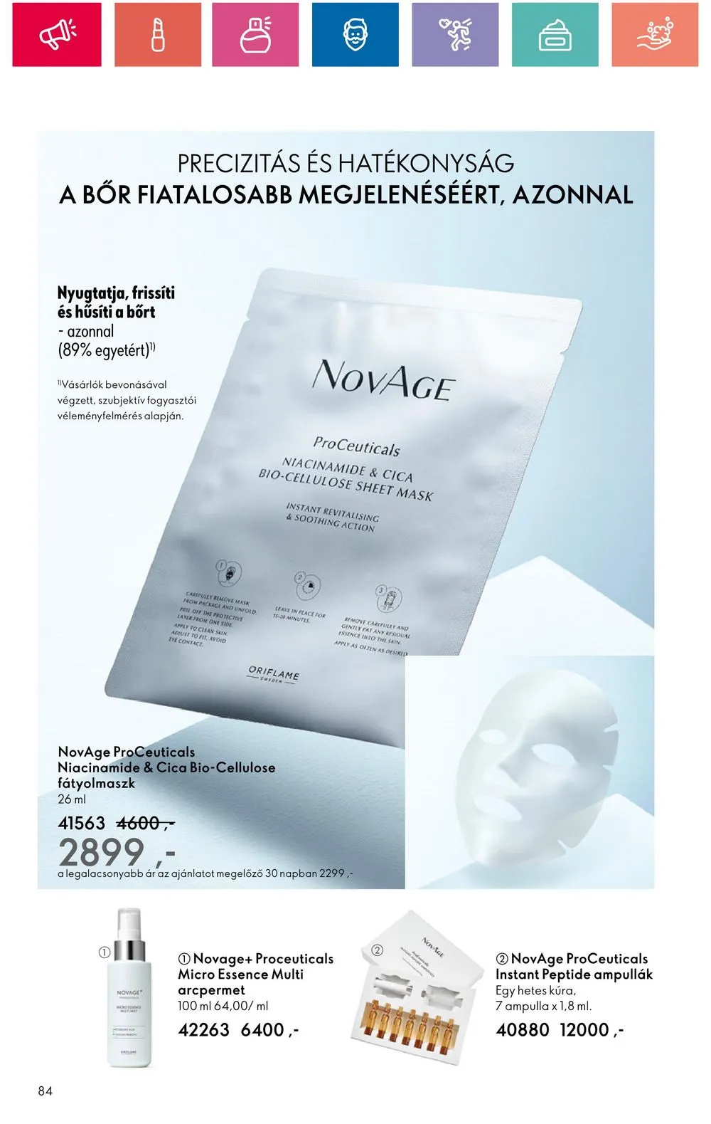Oriflame akciós újság 07.30–08.19 – 84. oldal