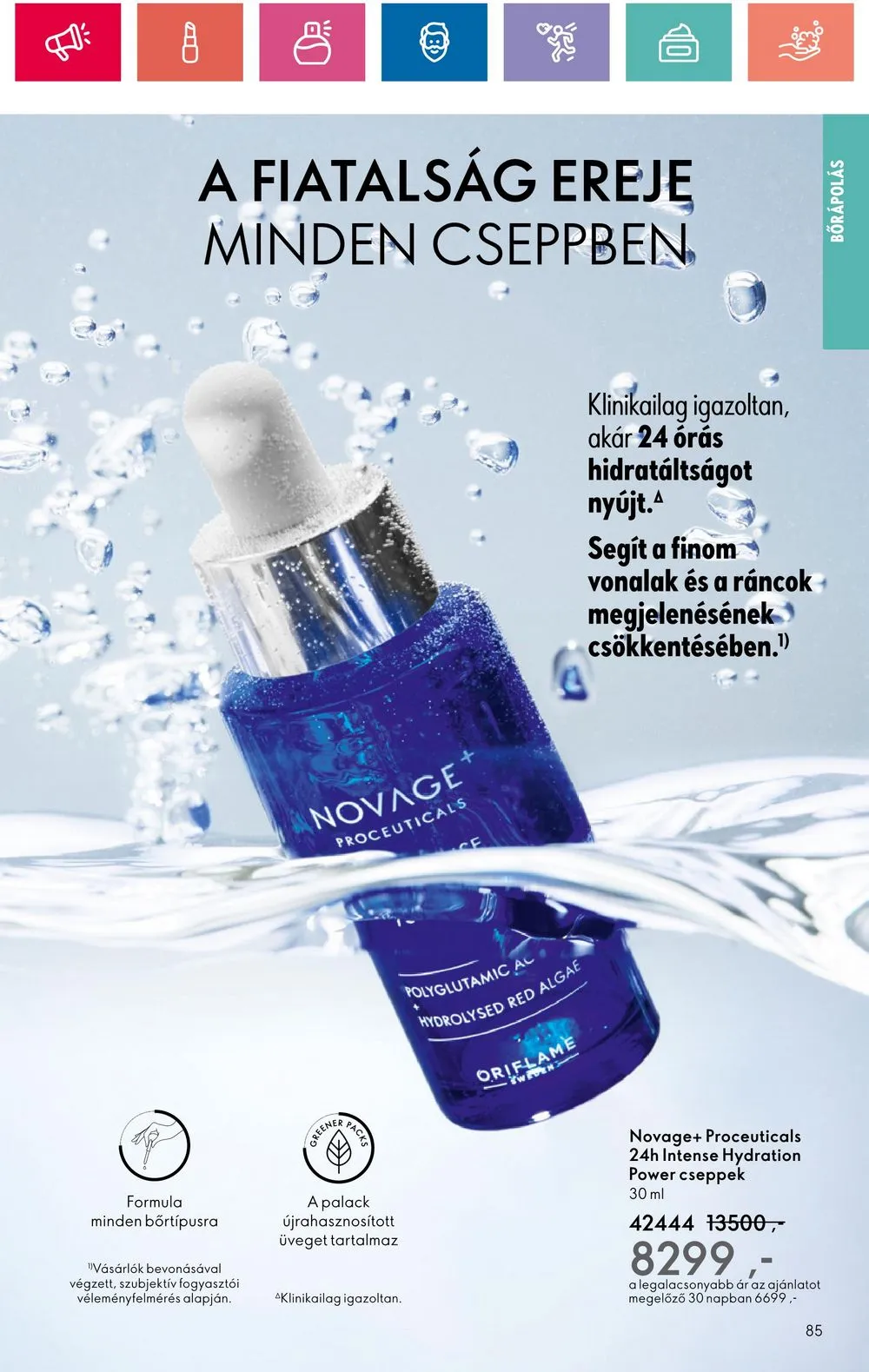 Oriflame akciós újság 07.30–08.19 – 85. oldal
