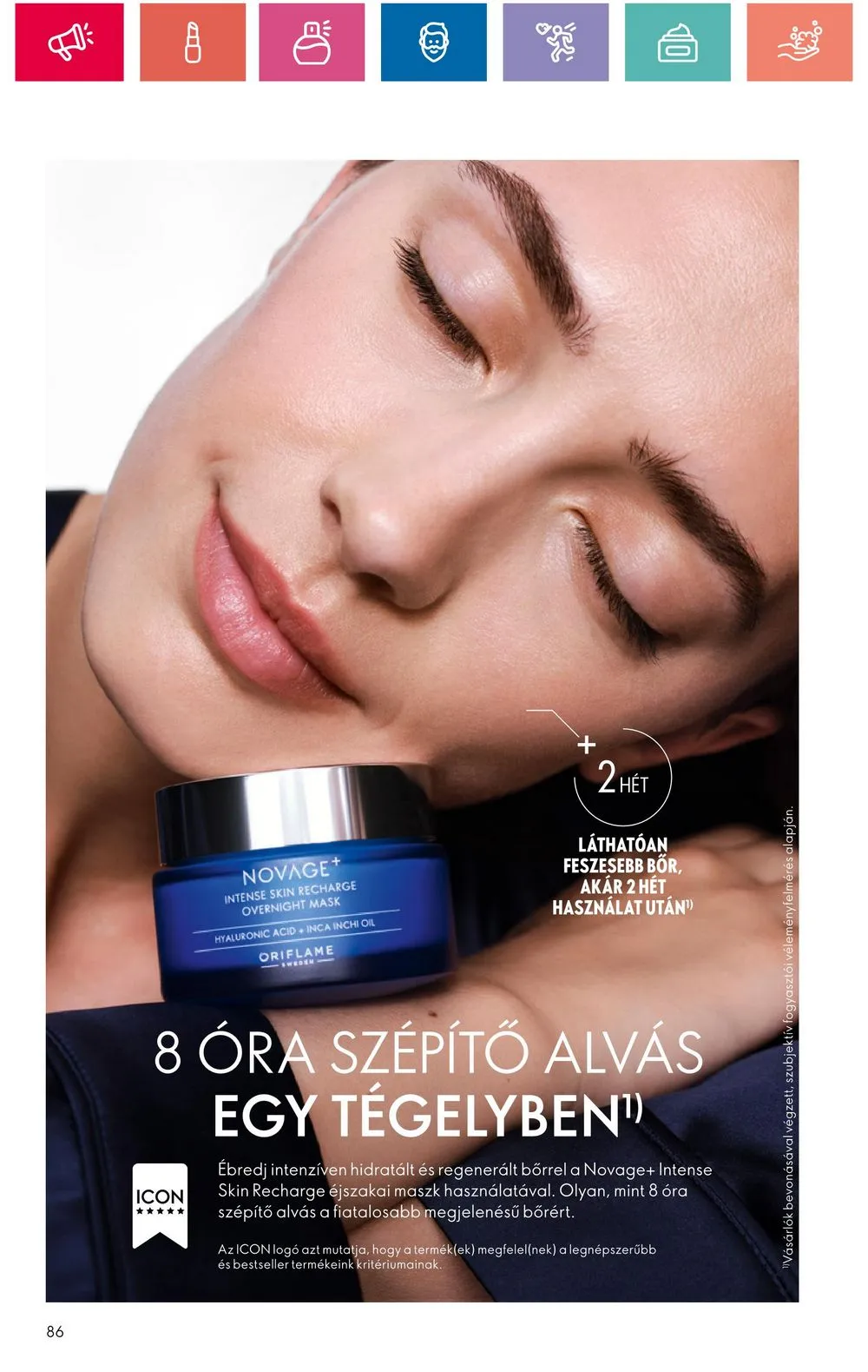 Oriflame akciós újság 07.30–08.19 – 86. oldal