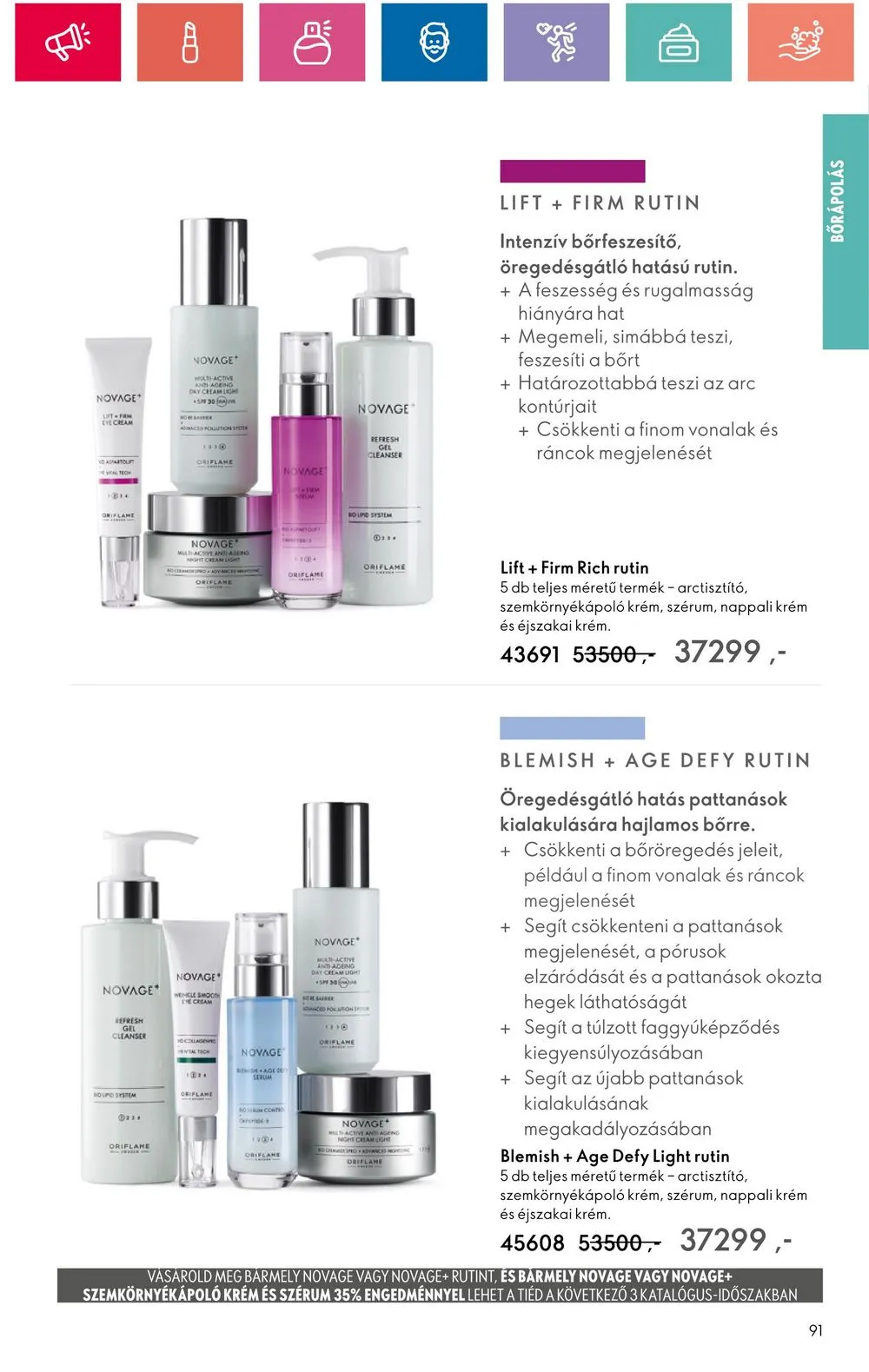 Oriflame akciós újság 07.30–08.19 – 91. oldal