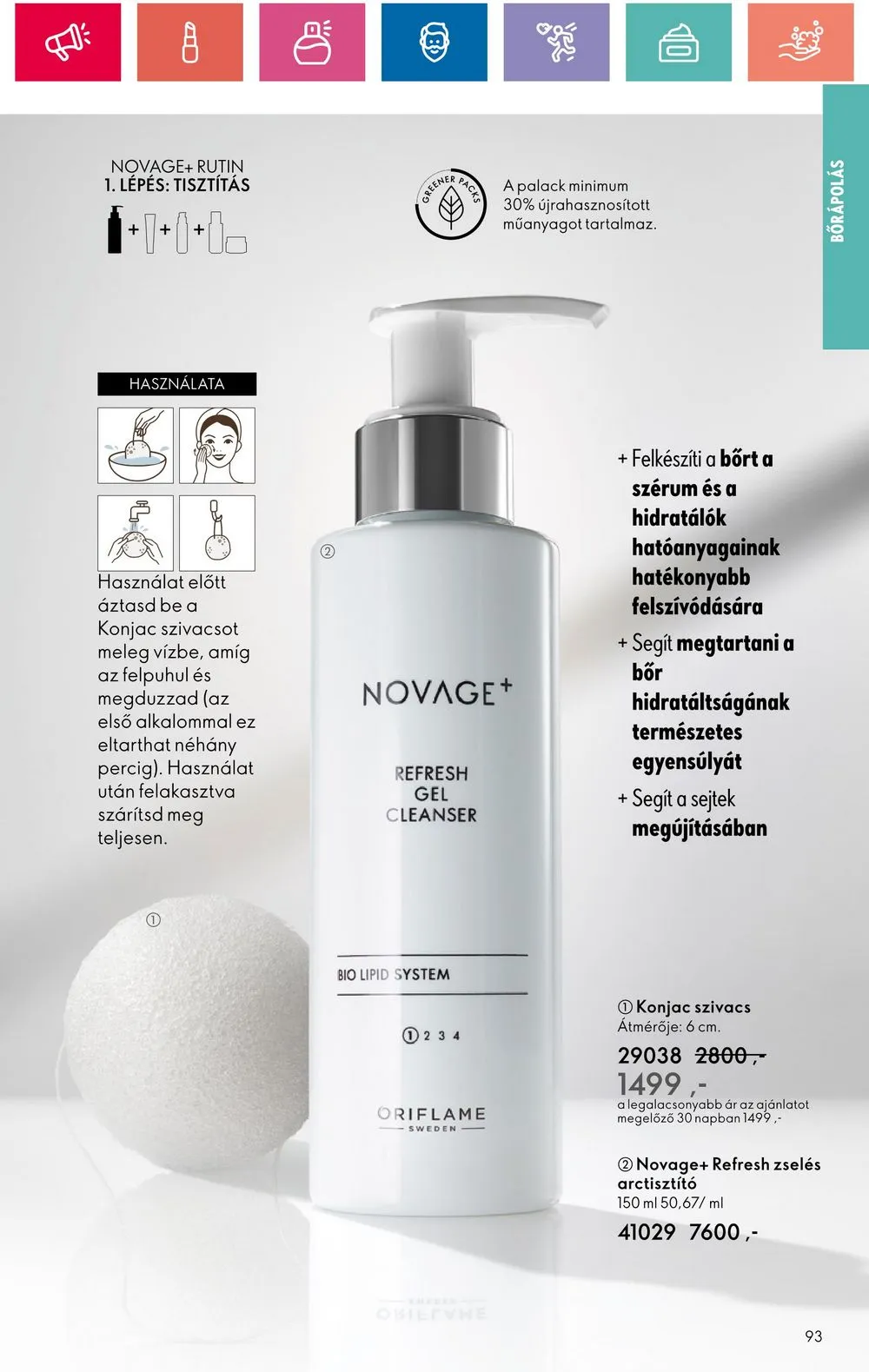 Oriflame akciós újság 07.30–08.19 – 93. oldal