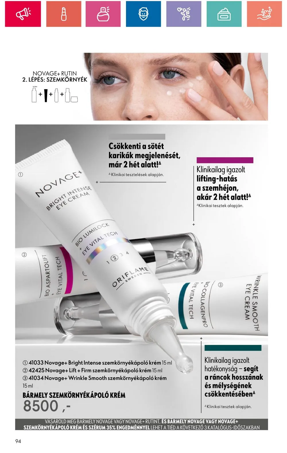 Oriflame akciós újság 07.30–08.19 – 94. oldal