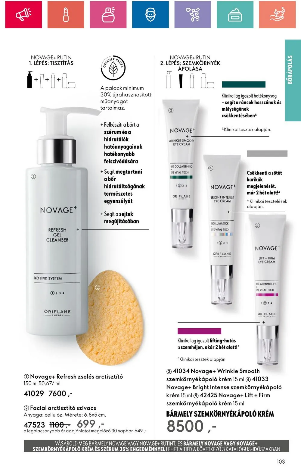 Oriflame akciós újság 08.20–09.09 – 103. oldal