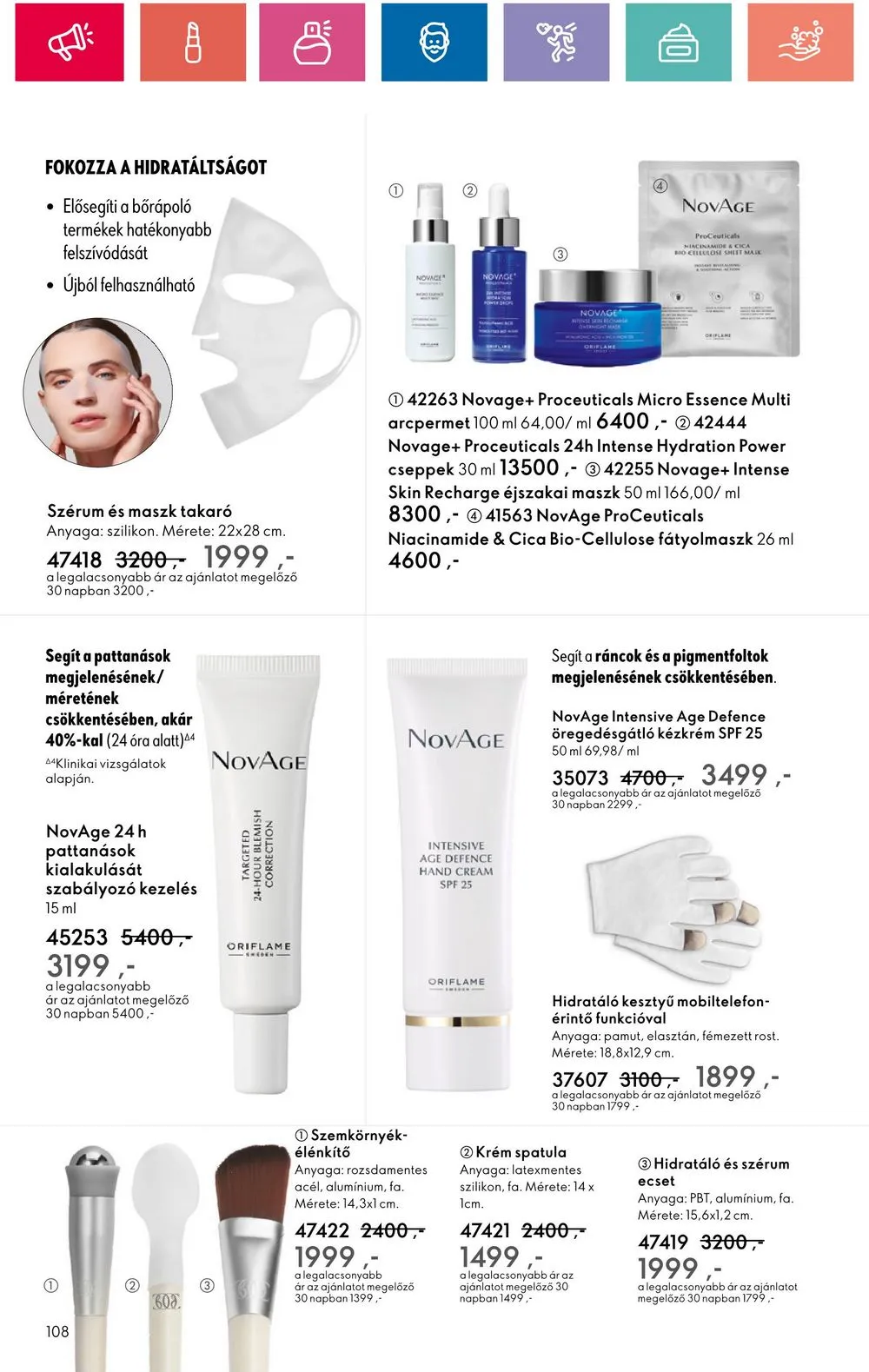 Oriflame akciós újság 08.20–09.09 – 108. oldal
