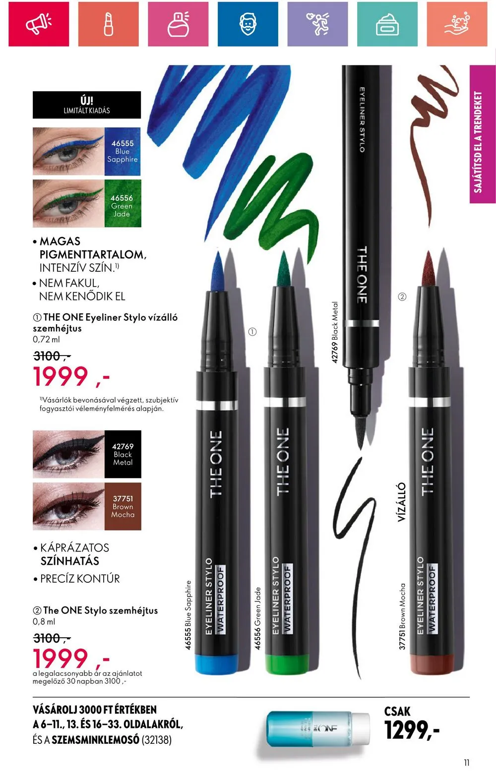 Oriflame akciós újság 08.20–09.09 – 11. oldal