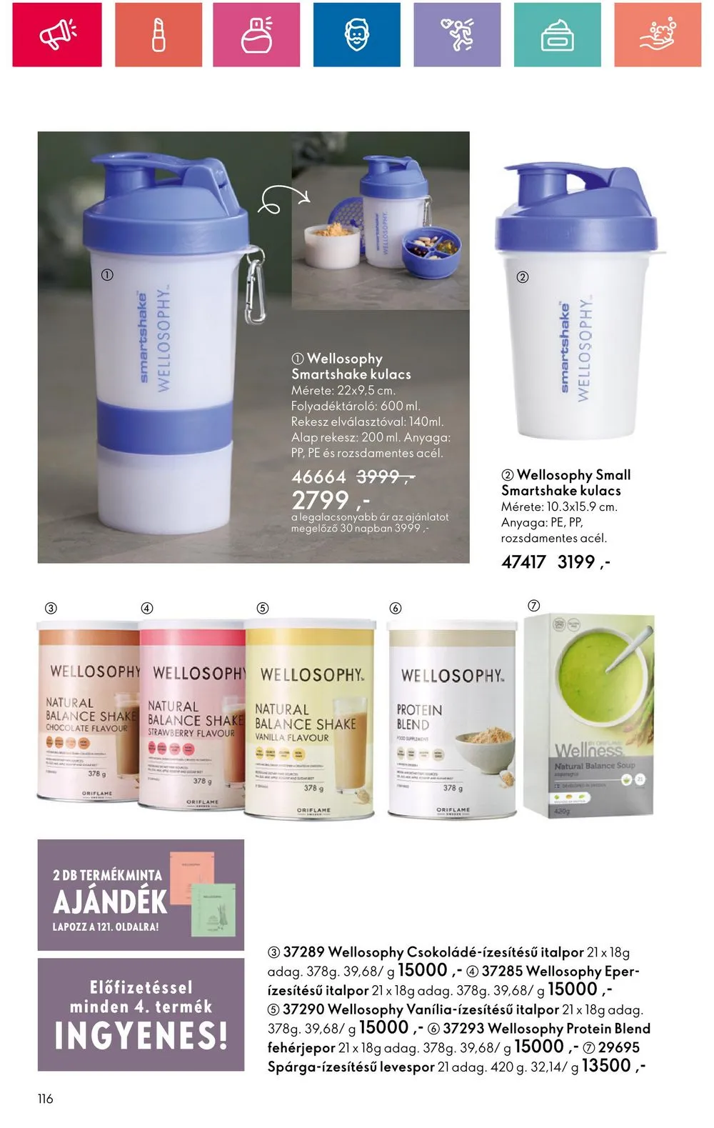 Oriflame akciós újság 08.20–09.09 – 116. oldal