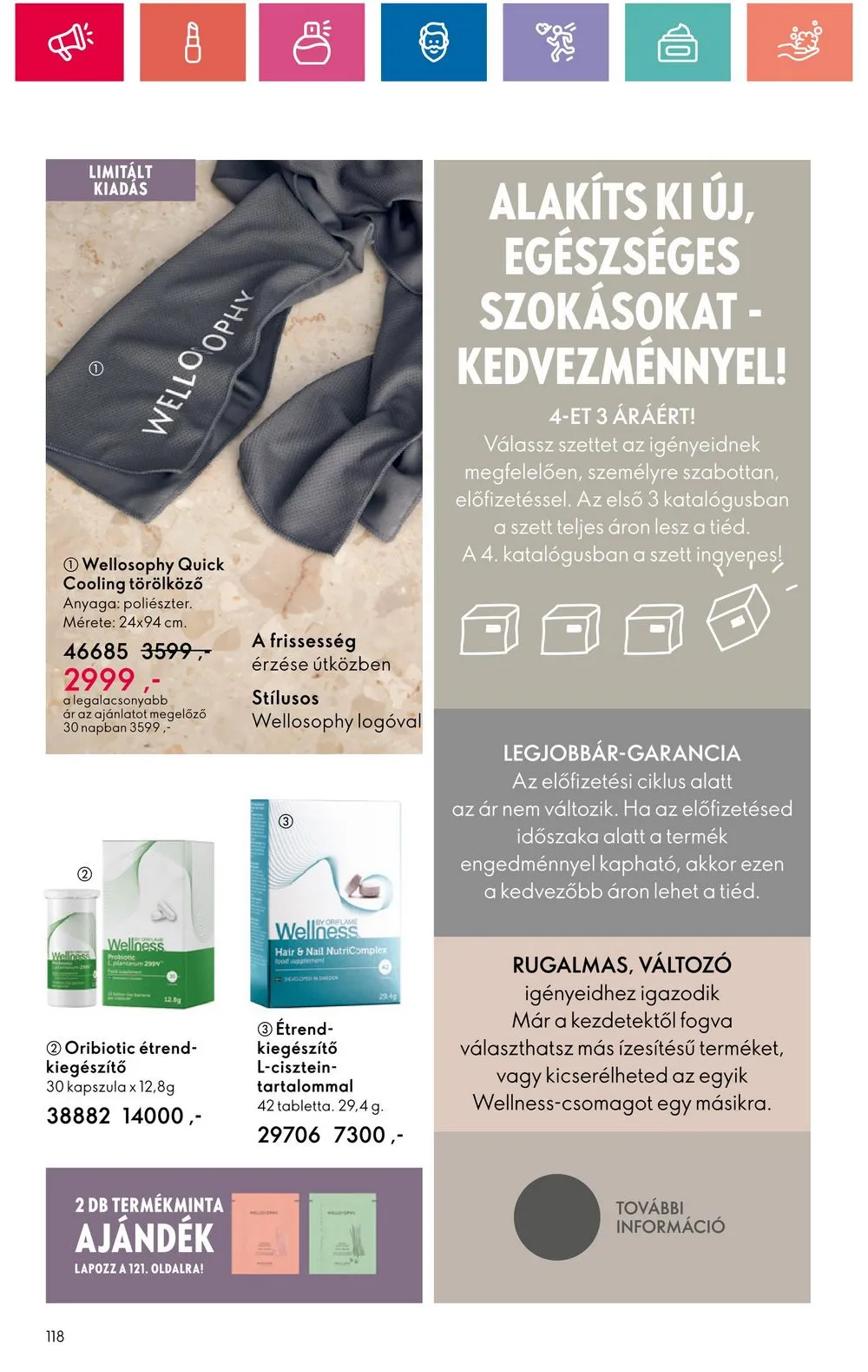 Oriflame akciós újság 08.20–09.09 – 118. oldal