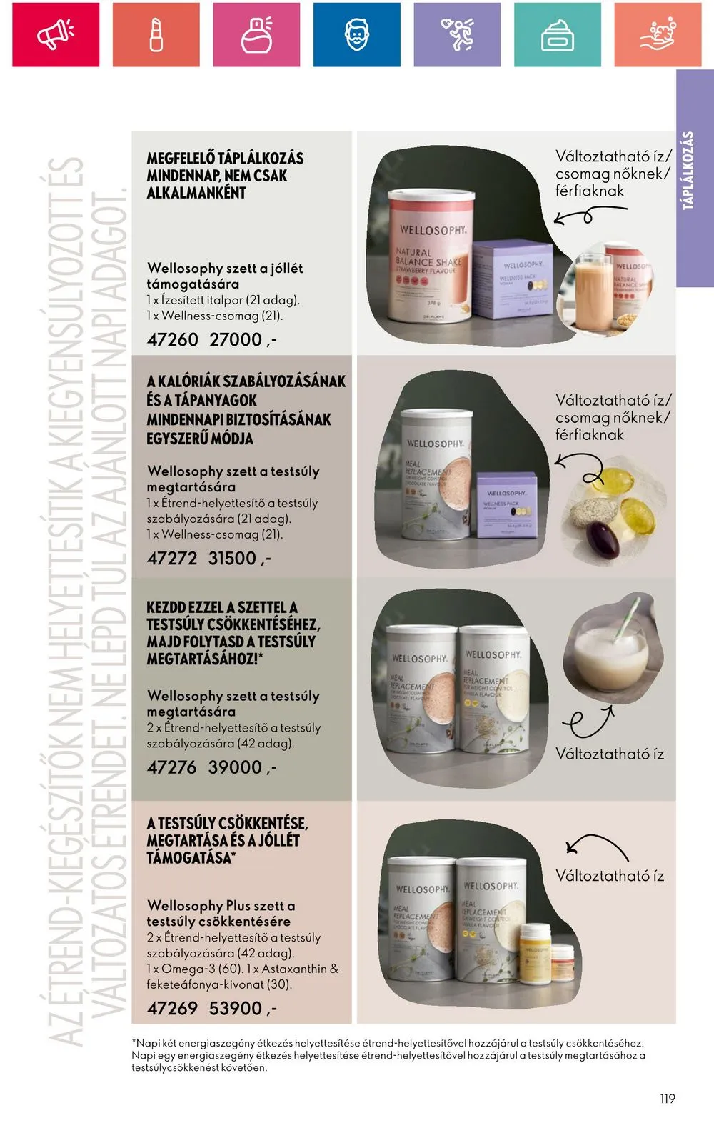 Oriflame akciós újság 08.20–09.09 – 119. oldal