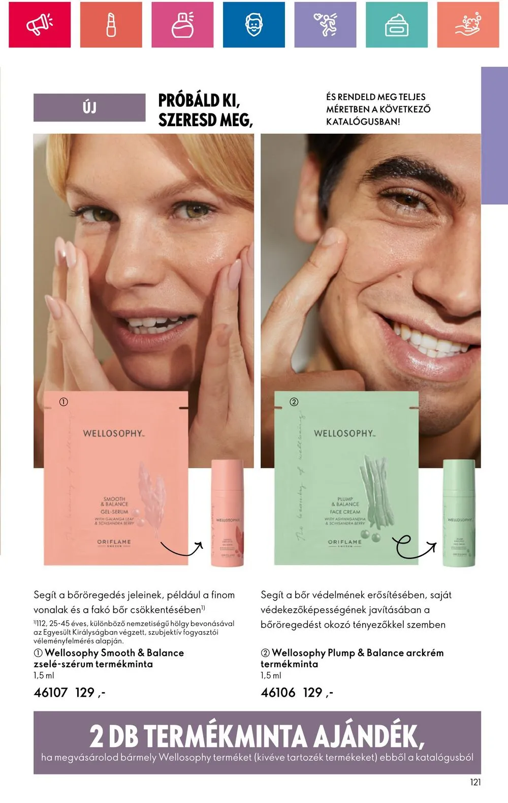 Oriflame akciós újság 08.20–09.09 – 121. oldal
