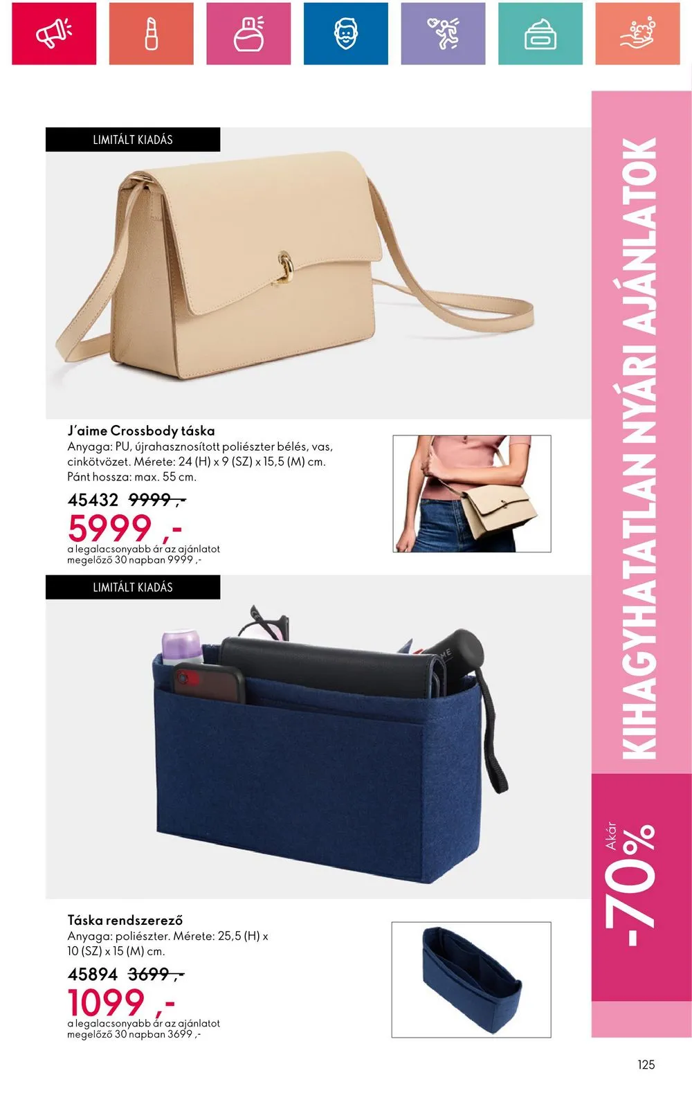 Oriflame akciós újság 08.20–09.09 – 125. oldal