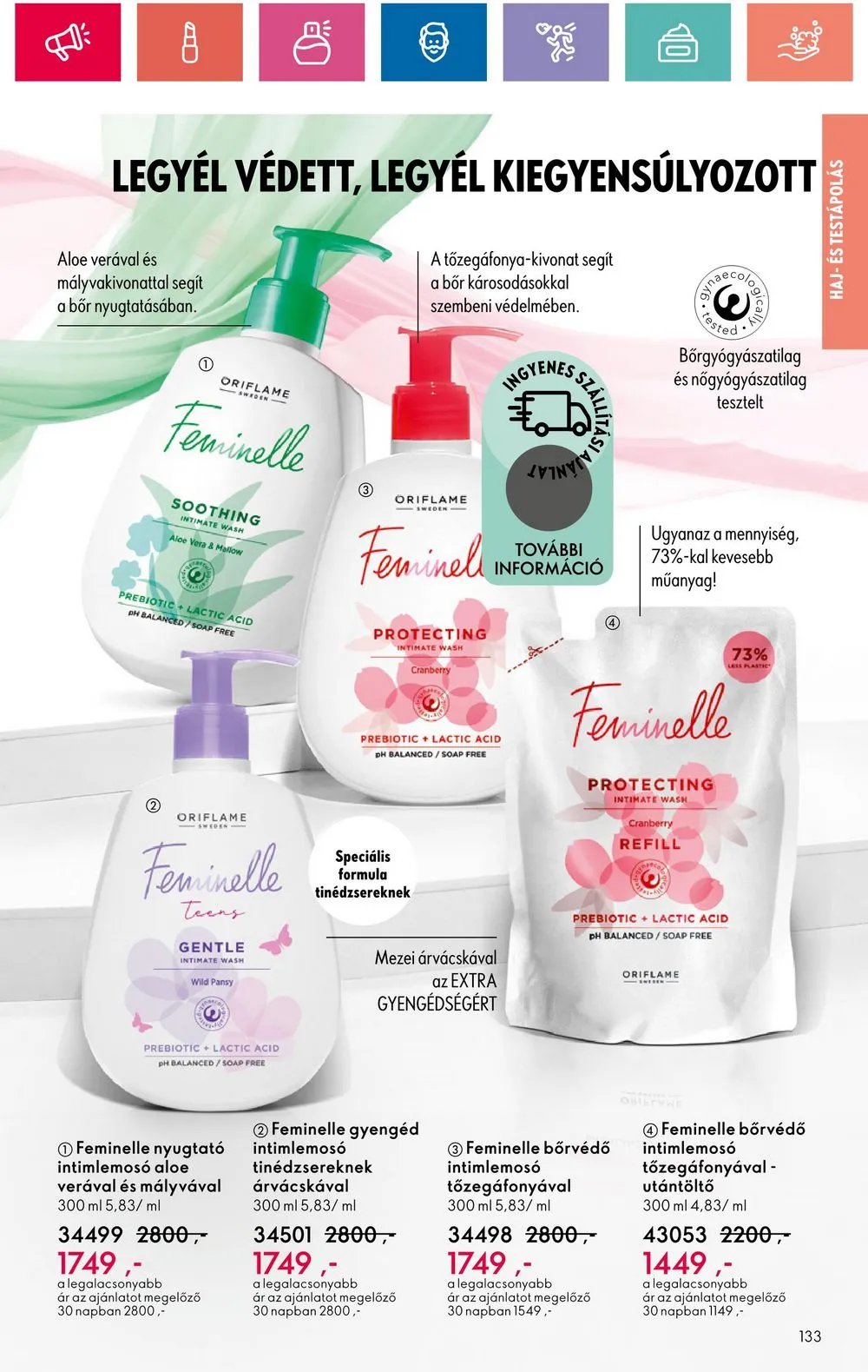 Oriflame akciós újság 08.20–09.09 – 133. oldal