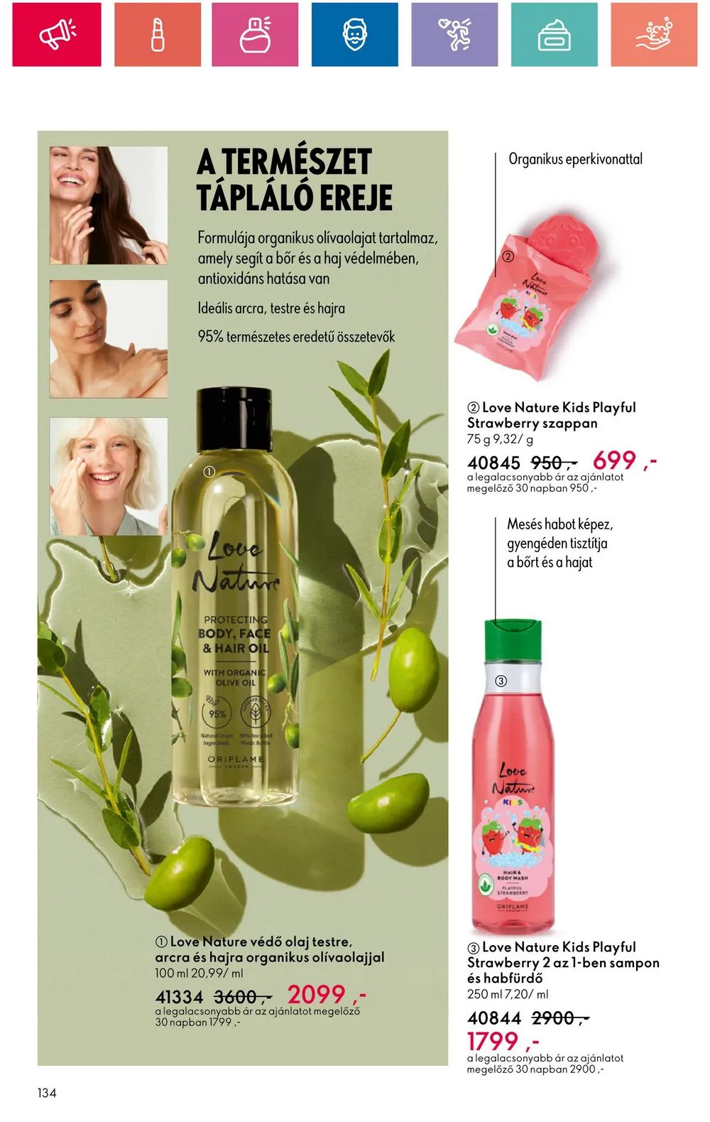 Oriflame akciós újság 08.20–09.09 – 134. oldal