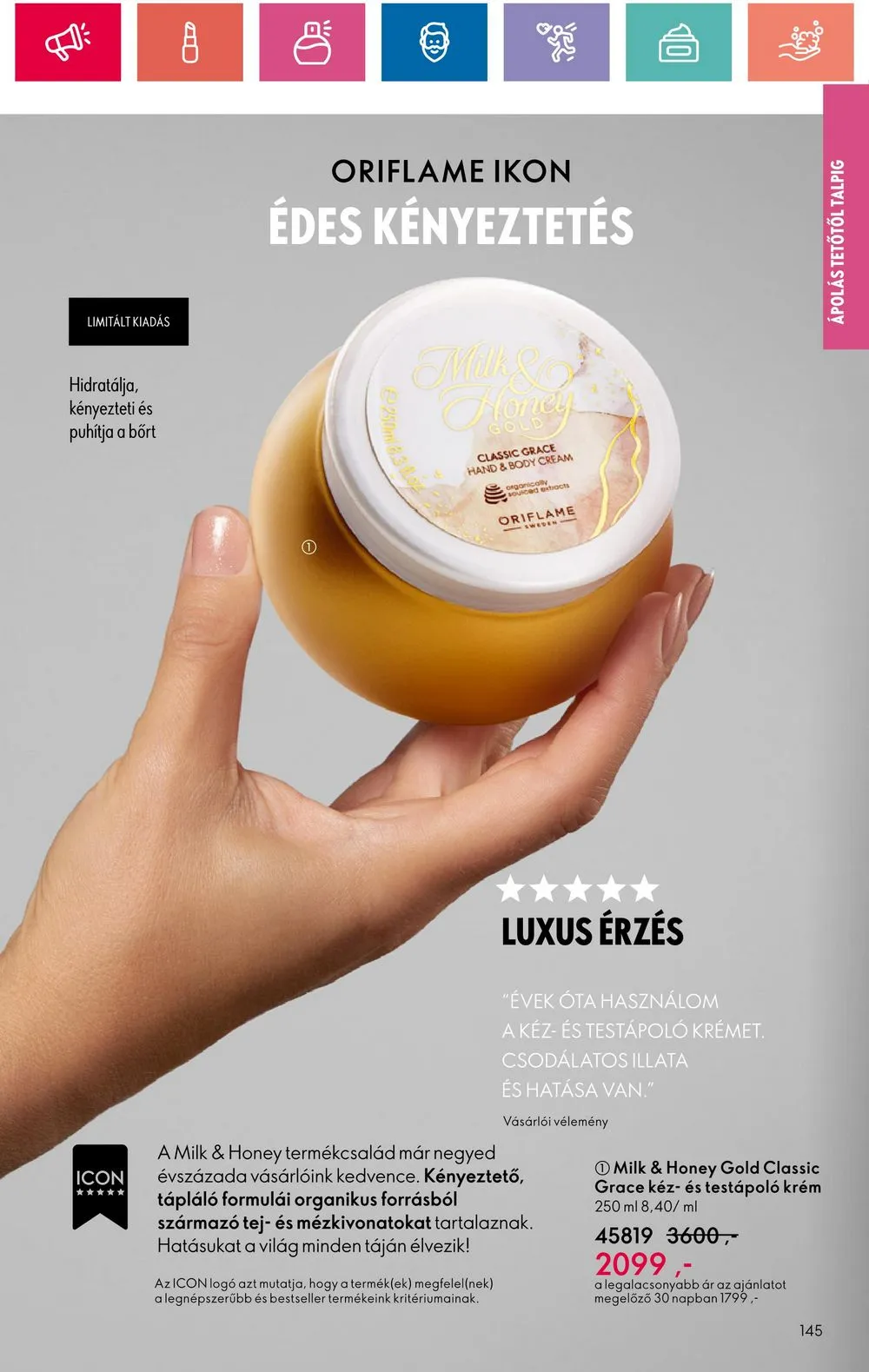 Oriflame akciós újság 08.20–09.09 – 145. oldal
