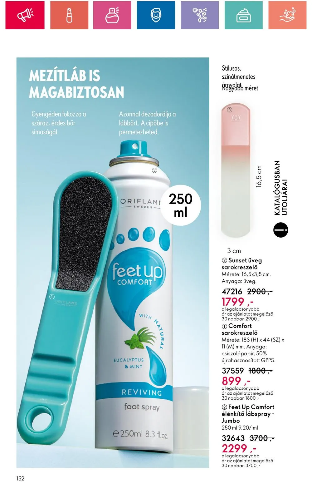 Oriflame akciós újság 08.20–09.09 – 152. oldal
