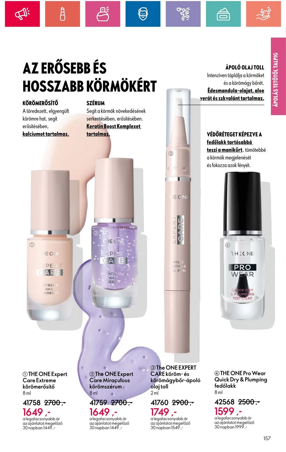 Oriflame akciós újság 08.20–09.09 – 157. oldal