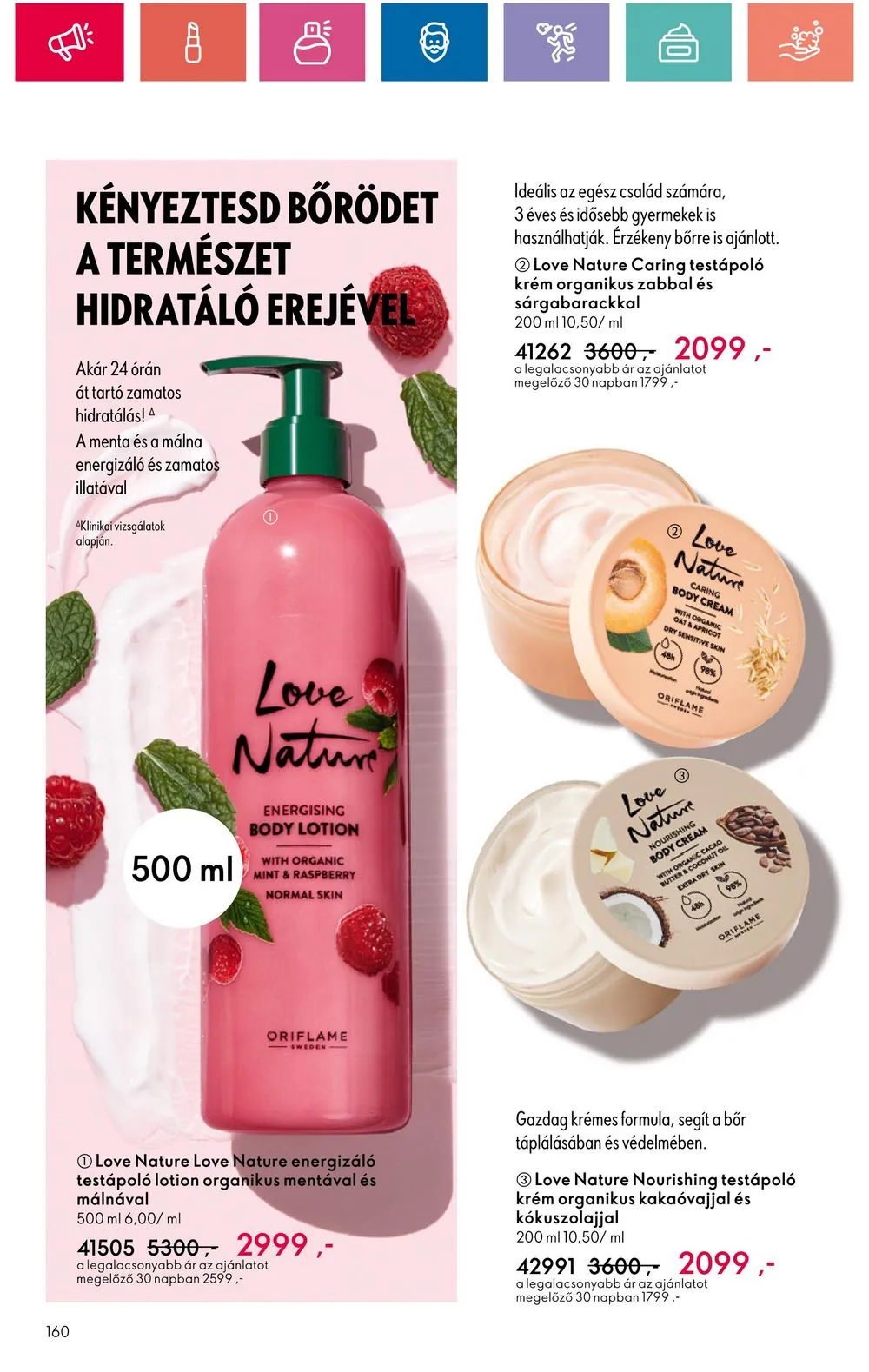 Oriflame akciós újság 08.20–09.09 – 160. oldal