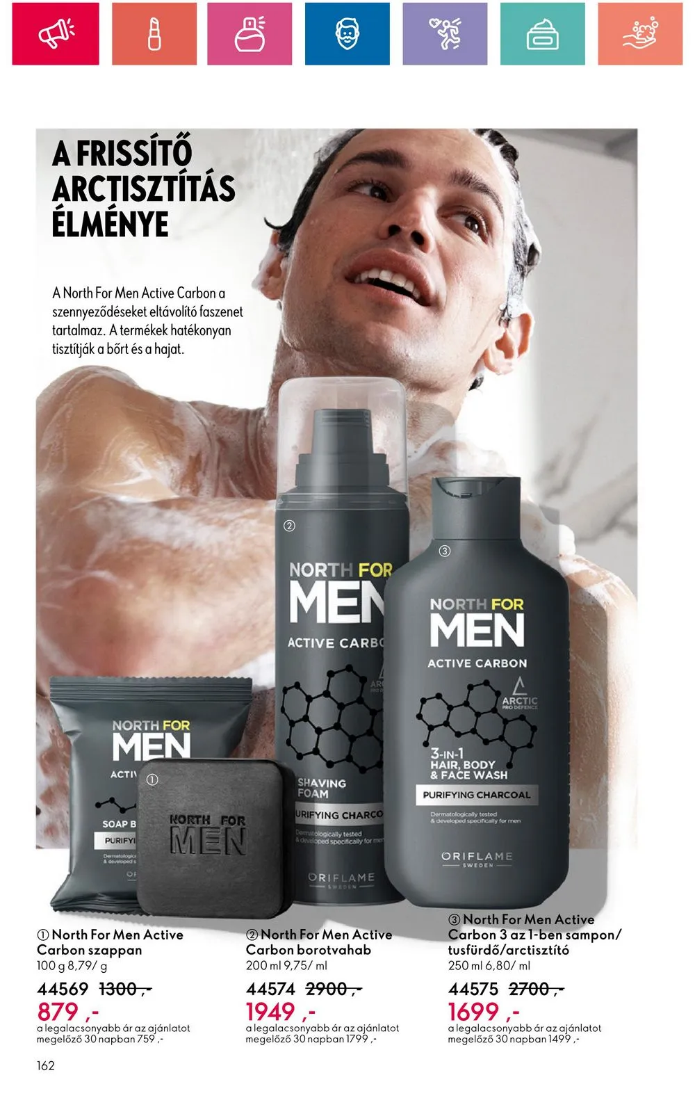 Oriflame akciós újság 08.20–09.09 – 162. oldal