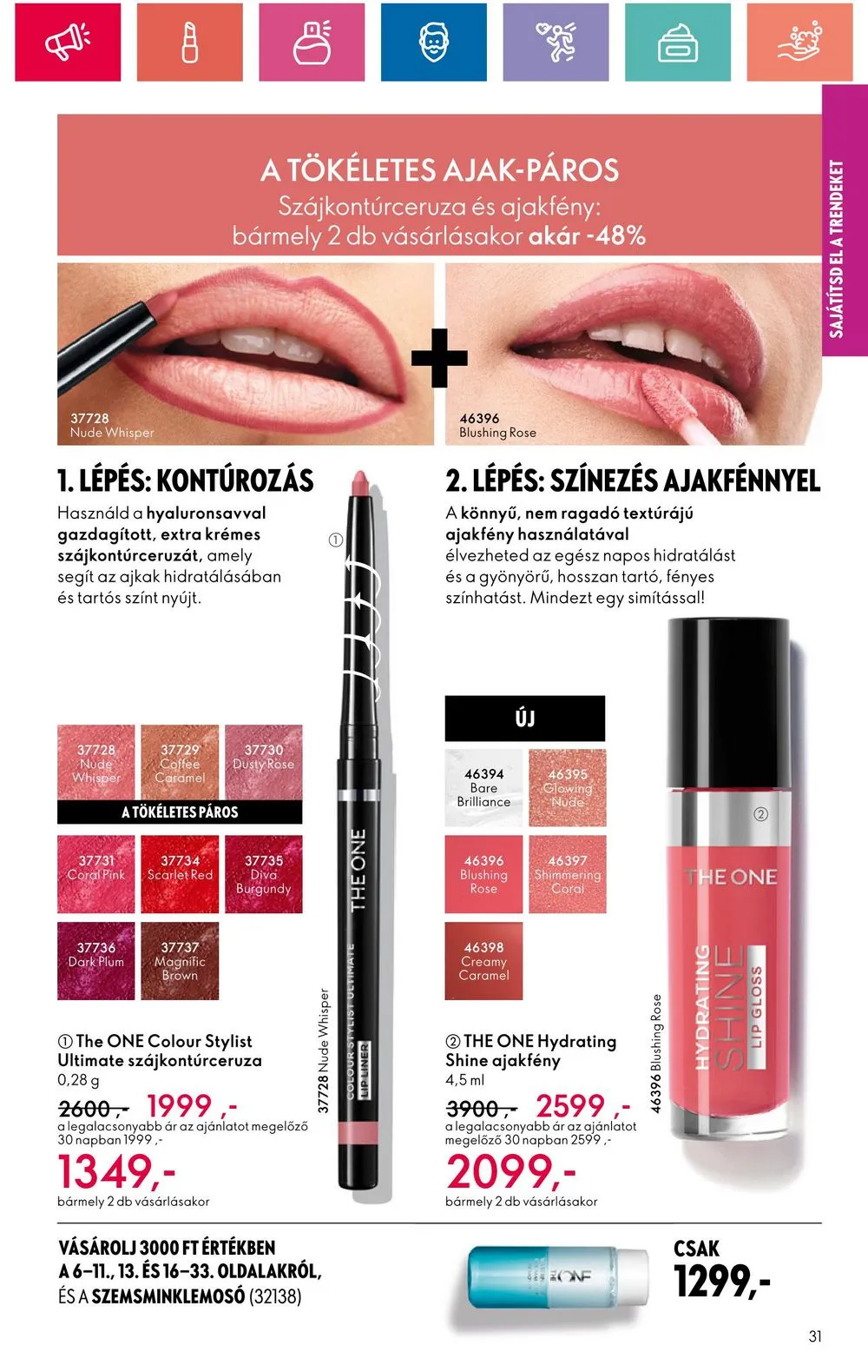 Oriflame akciós újság 08.20–09.09 – 31. oldal