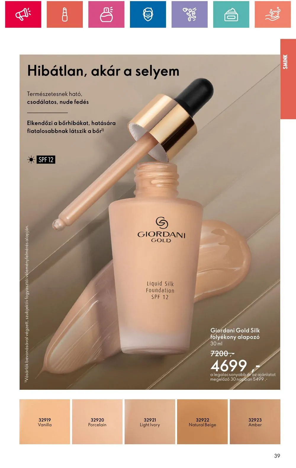 Oriflame akciós újság 08.20–09.09 – 39. oldal