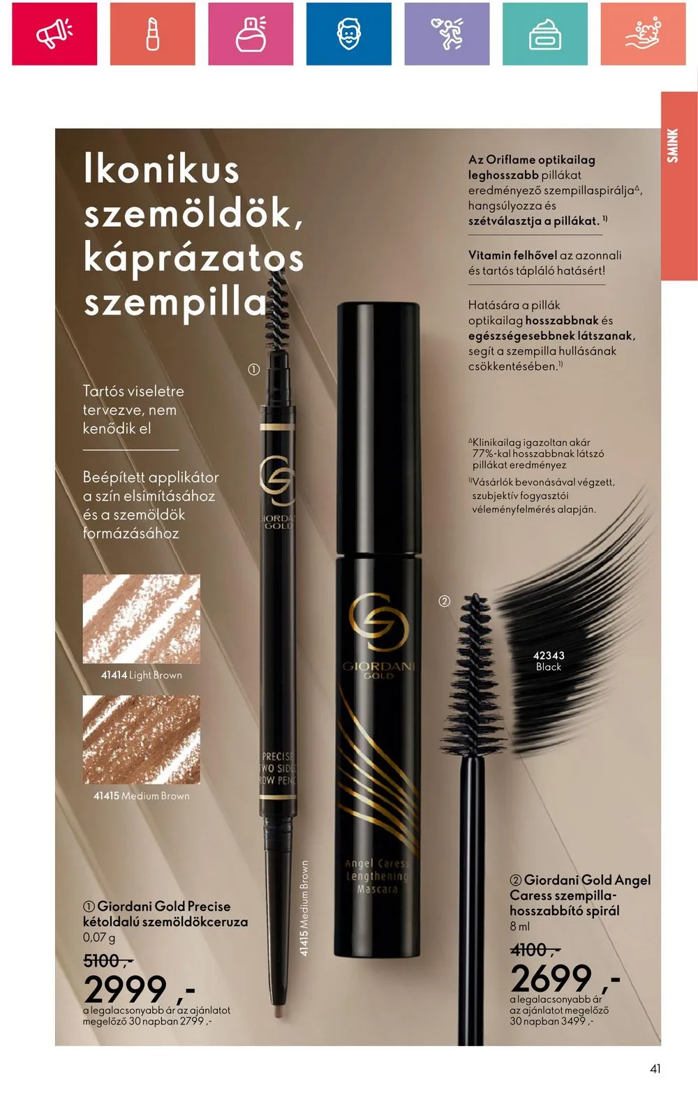 Oriflame akciós újság 08.20–09.09 – 41. oldal