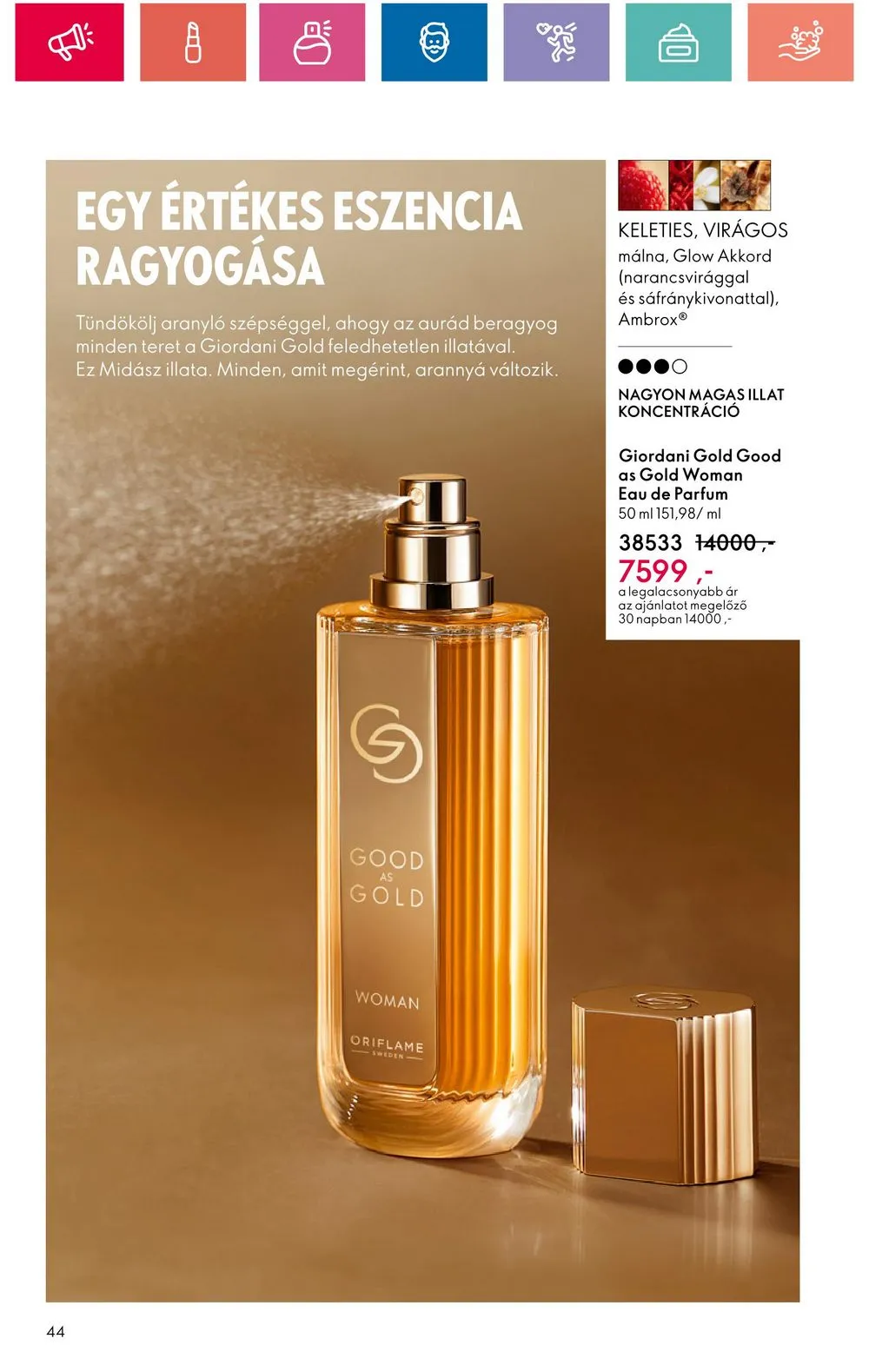 Oriflame akciós újság 08.20–09.09 – 44. oldal