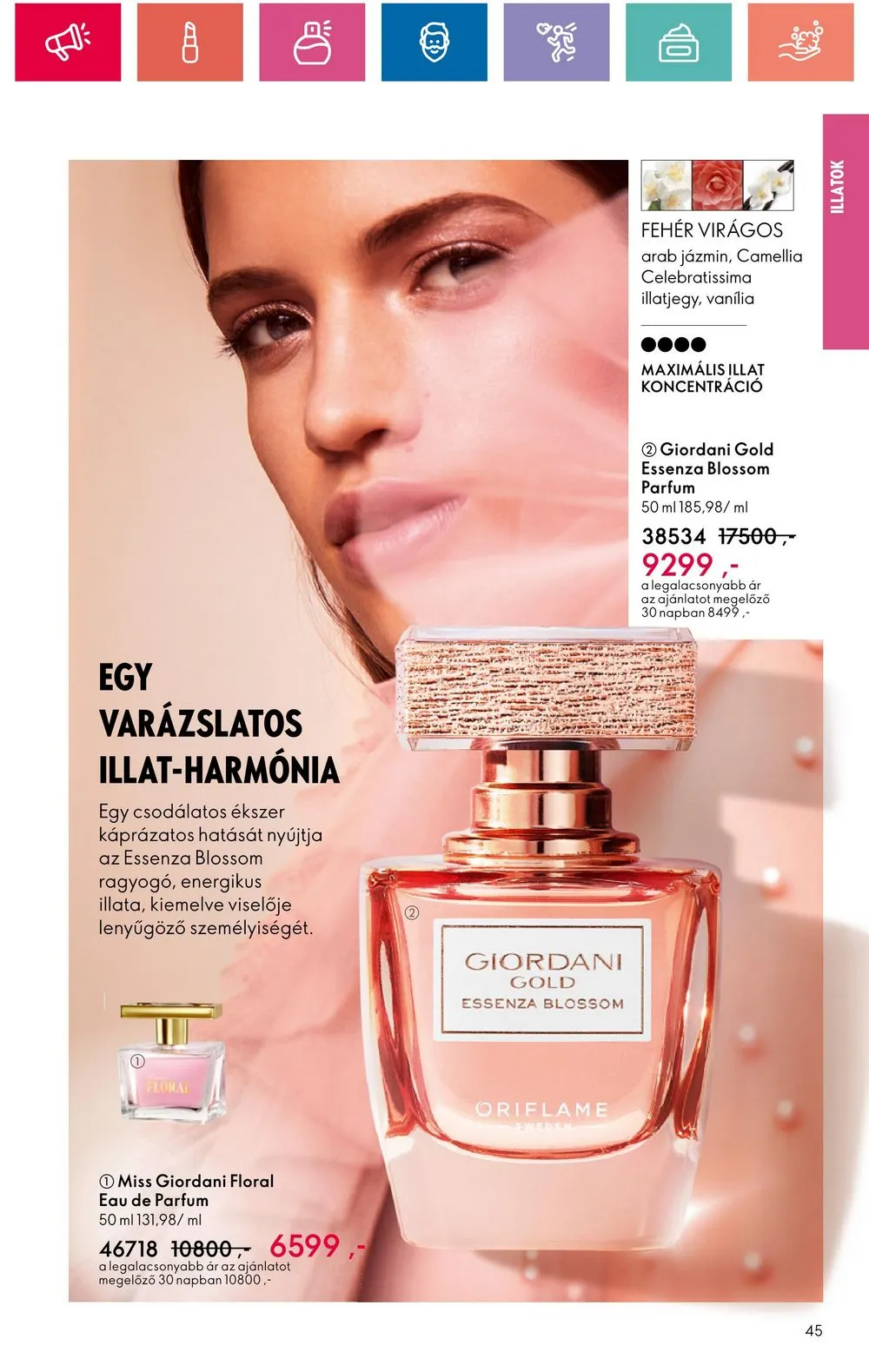 Oriflame akciós újság 08.20–09.09 – 45. oldal