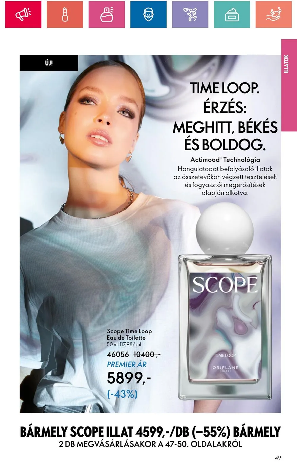Oriflame akciós újság 08.20–09.09 – 49. oldal