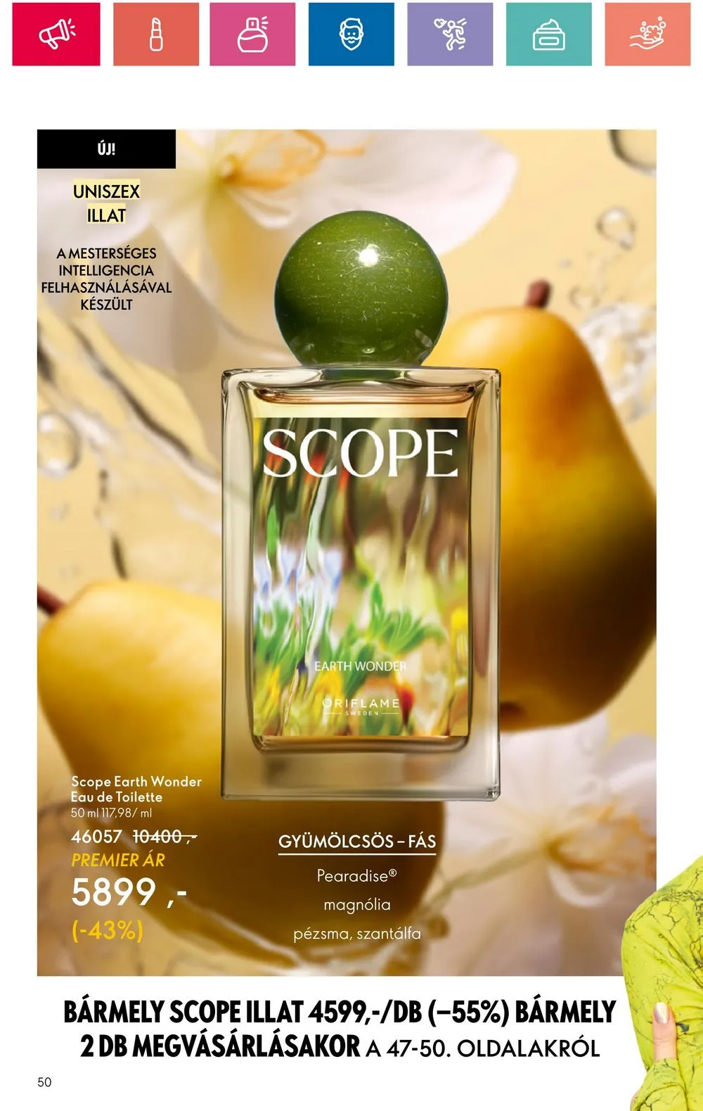 Oriflame akciós újság 08.20–09.09 – 50. oldal
