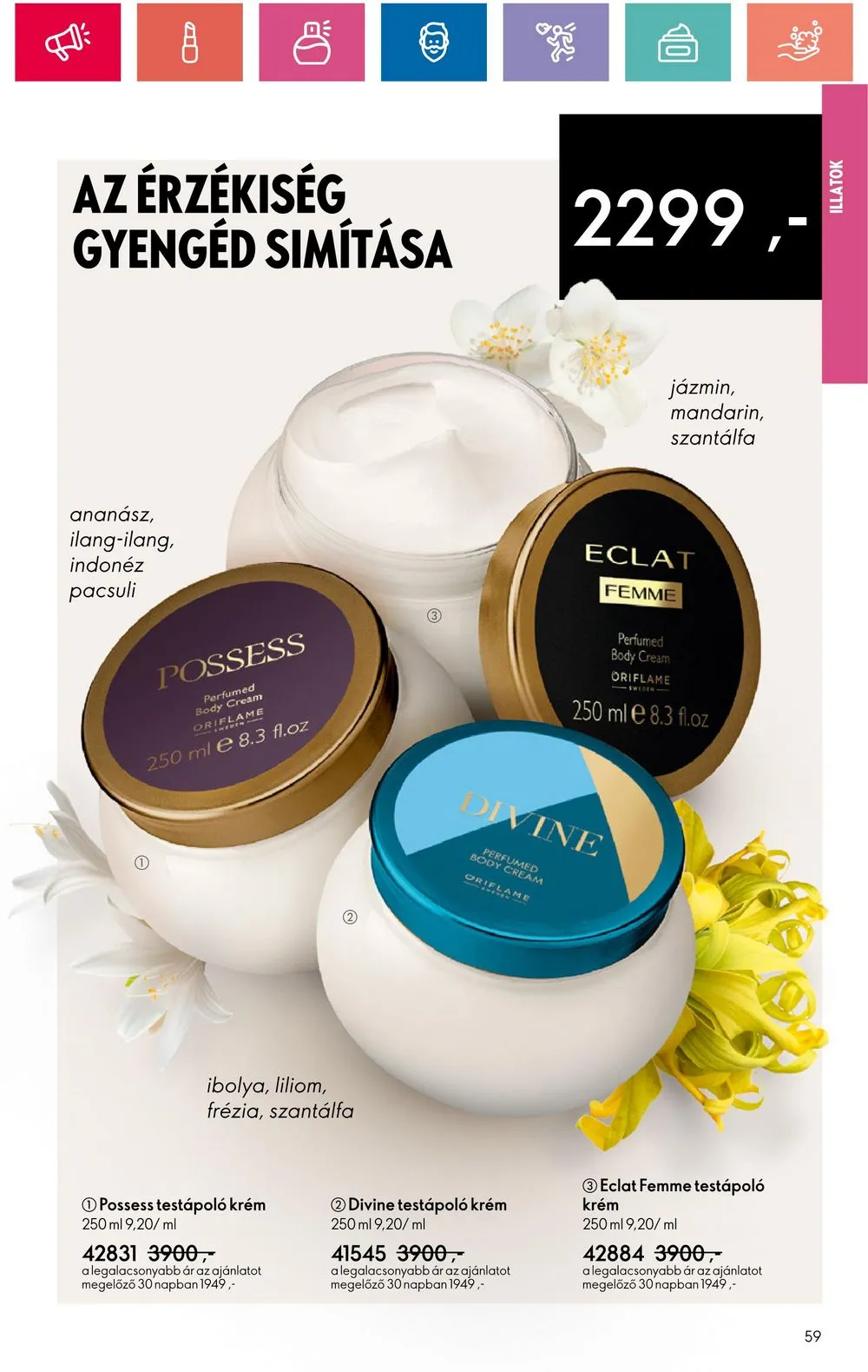 Oriflame akciós újság 08.20–09.09 – 59. oldal