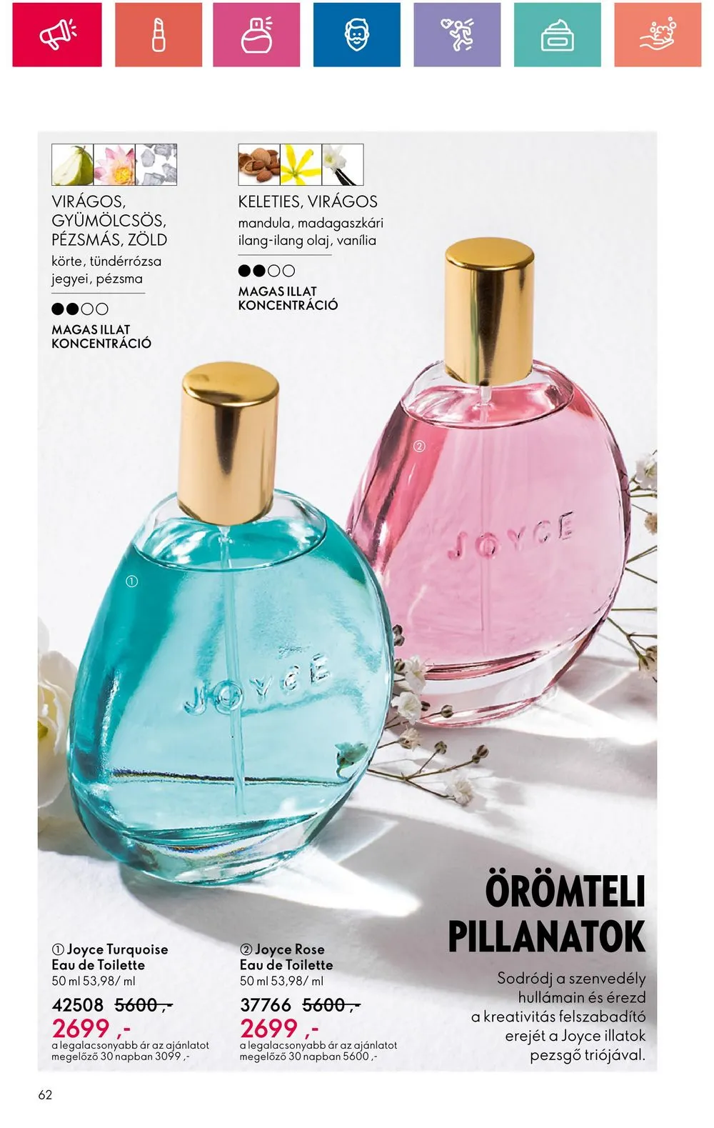 Oriflame akciós újság 08.20–09.09 – 62. oldal