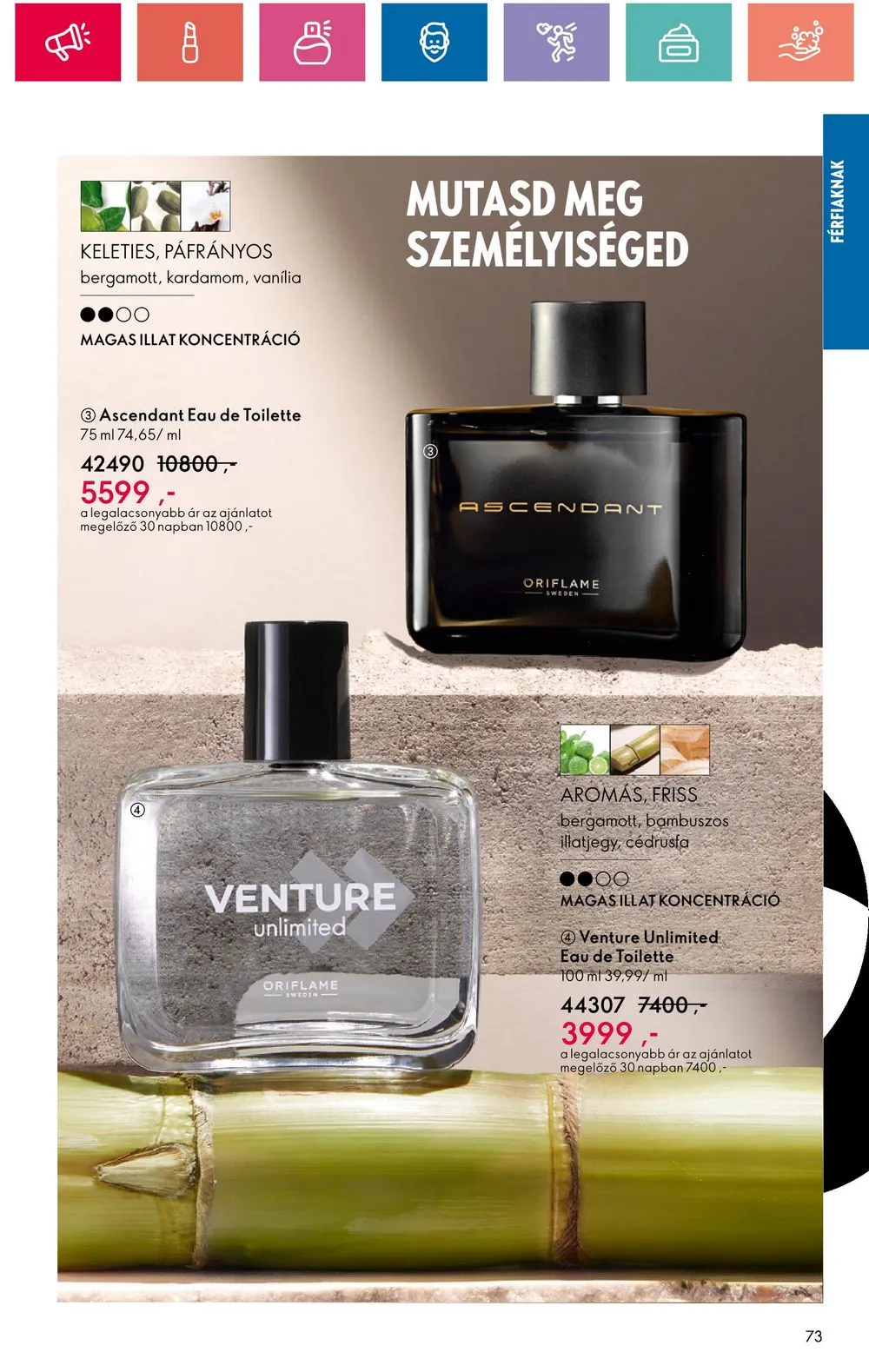 Oriflame akciós újság 08.20–09.09 – 73. oldal