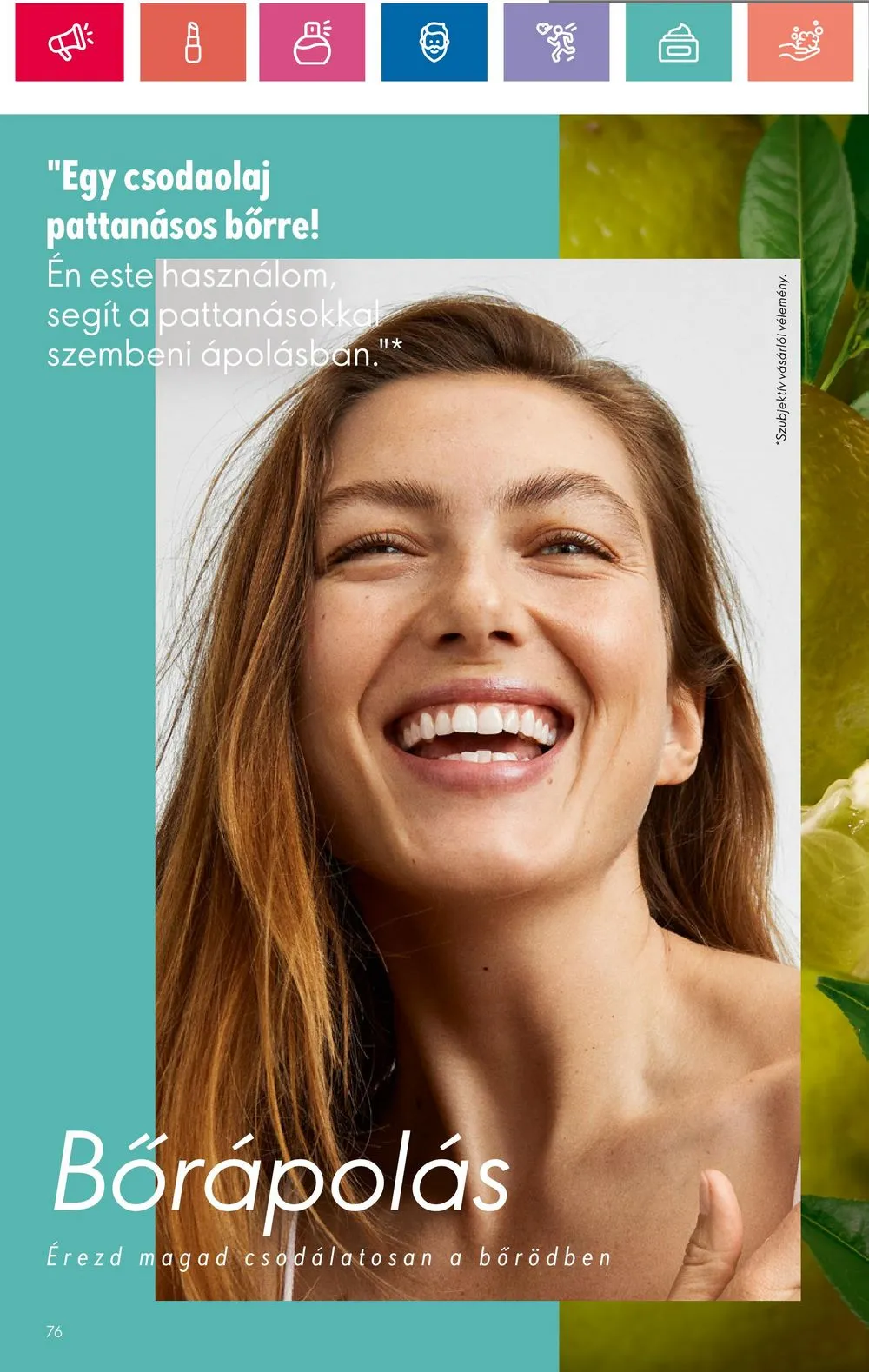 Oriflame akciós újság 08.20–09.09 – 76. oldal