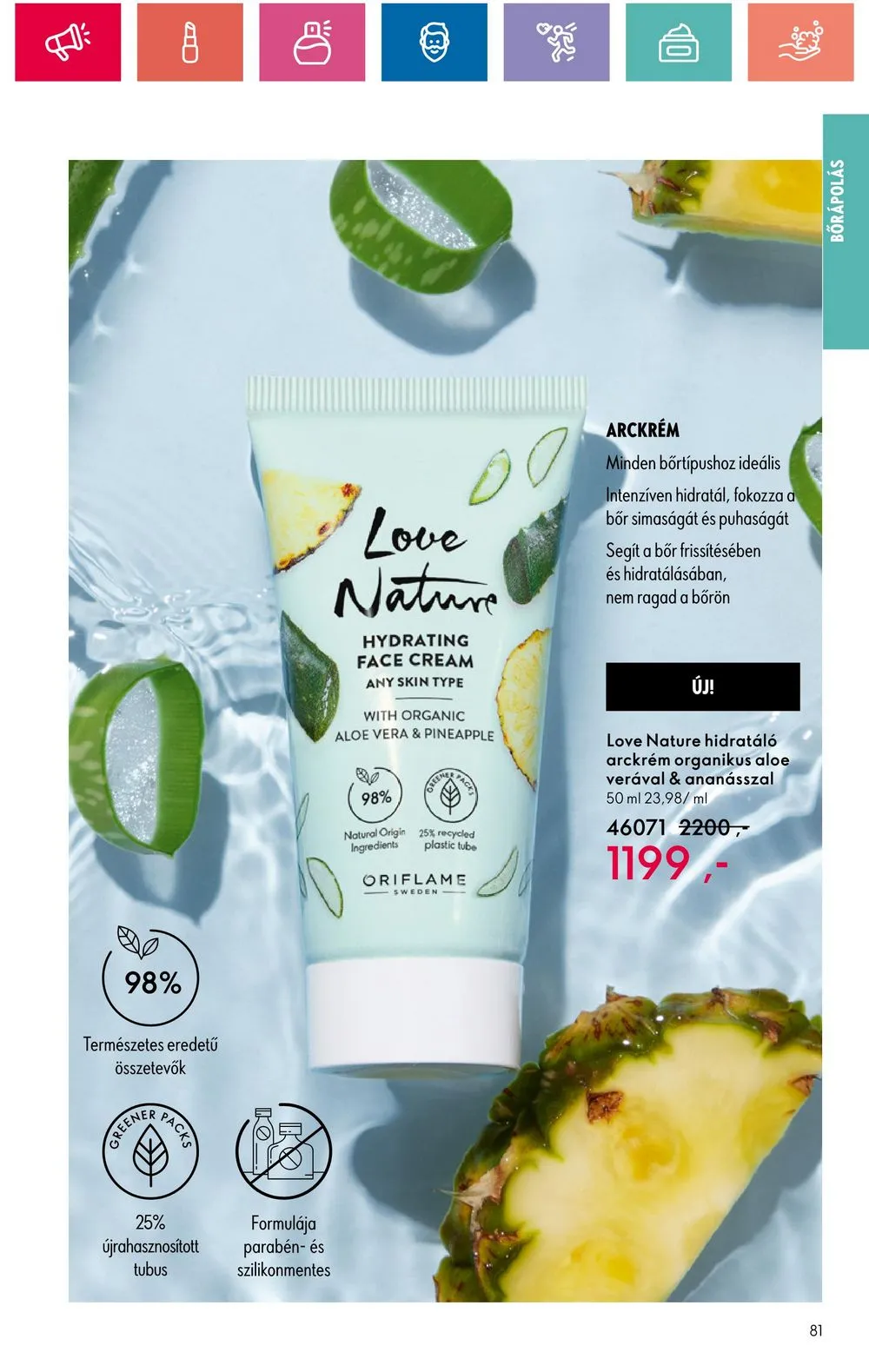 Oriflame akciós újság 08.20–09.09 – 81. oldal