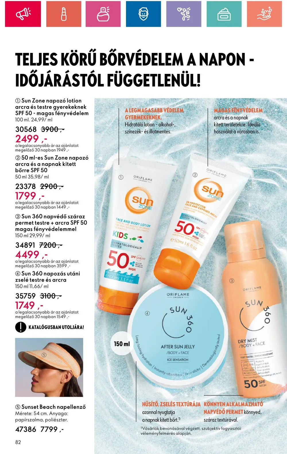 Oriflame akciós újság 08.20–09.09 – 82. oldal