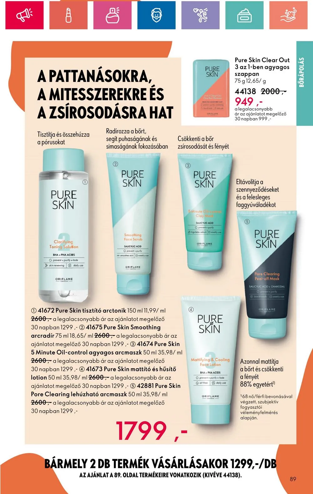 Oriflame akciós újság 08.20–09.09 – 89. oldal