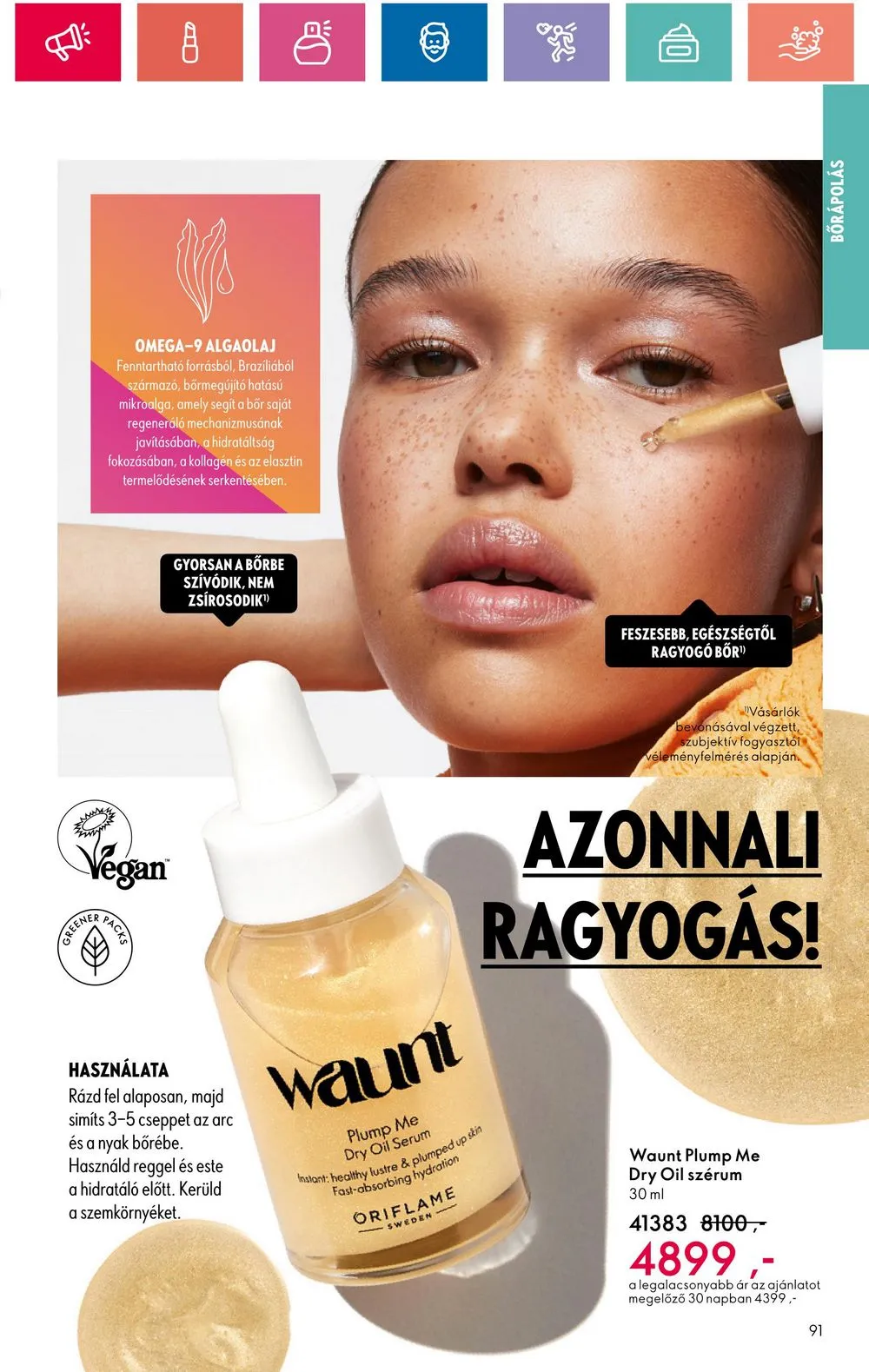 Oriflame akciós újság 08.20–09.09 – 91. oldal