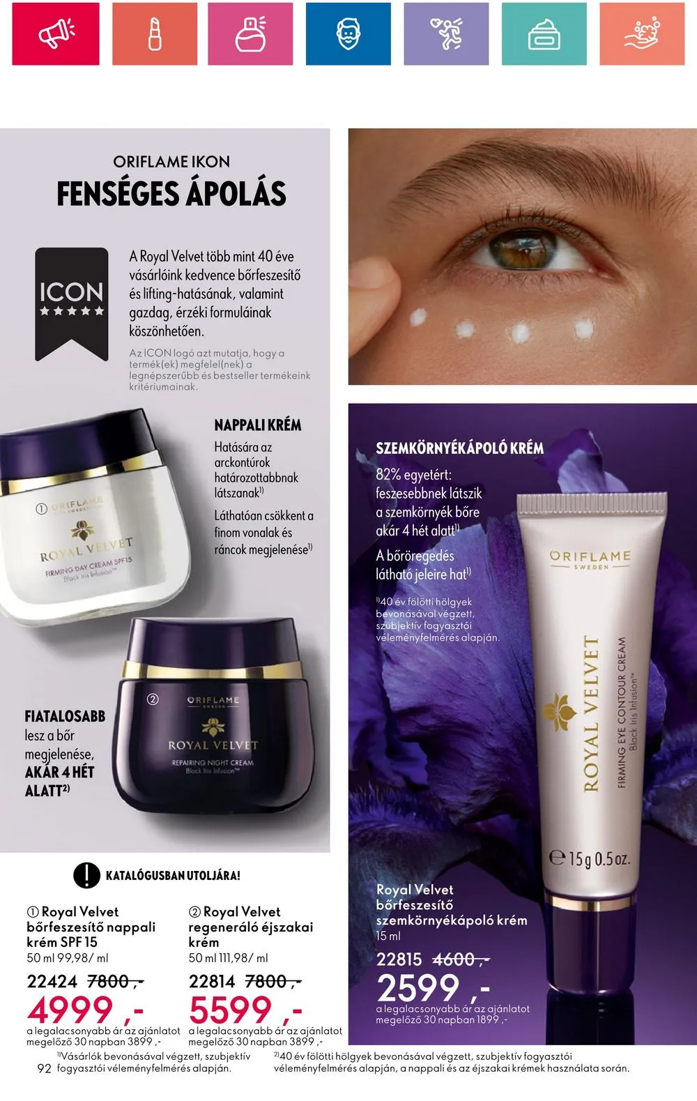 Oriflame akciós újság 08.20–09.09 – 92. oldal
