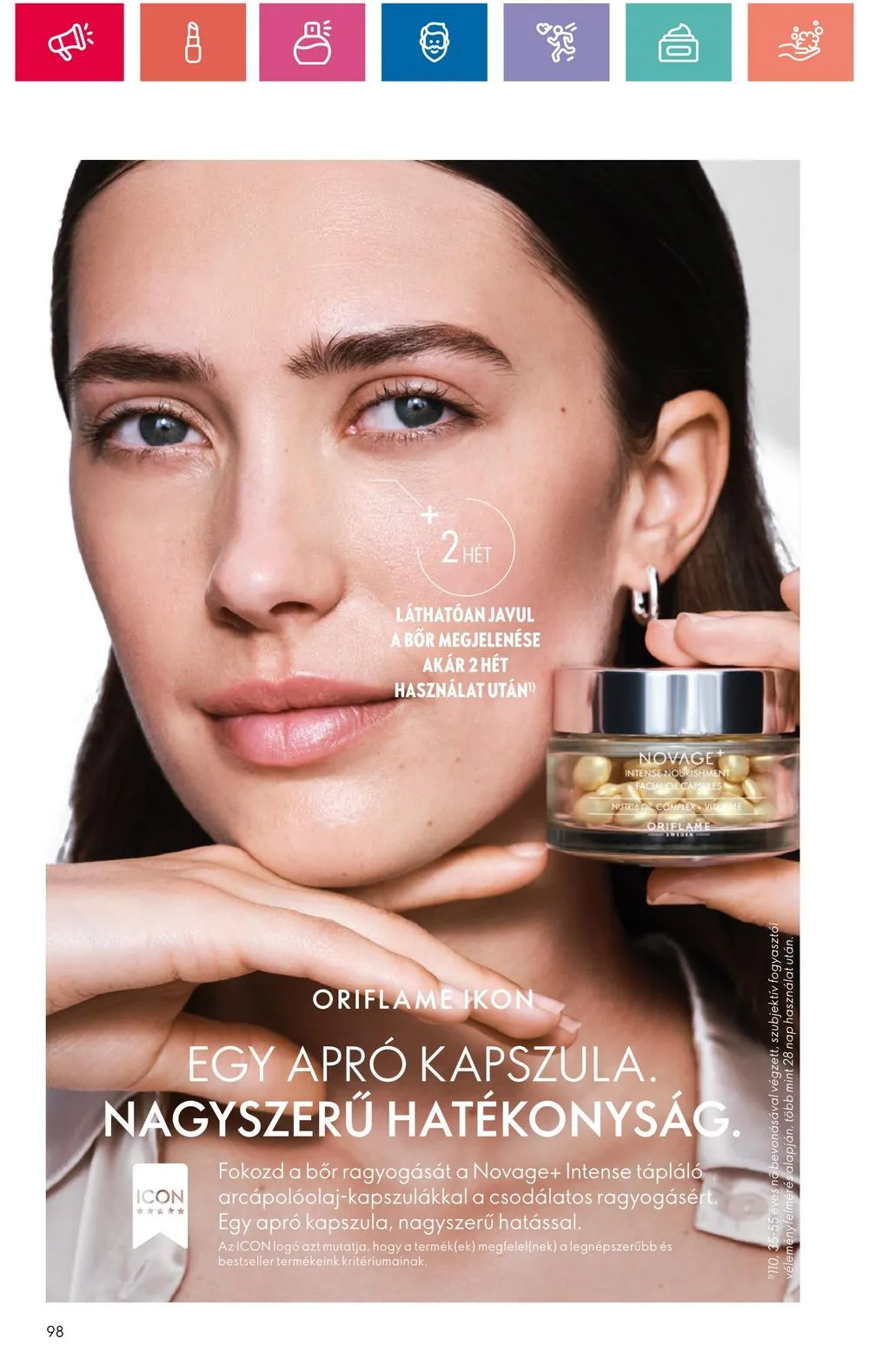 Oriflame akciós újság 08.20–09.09 – 98. oldal