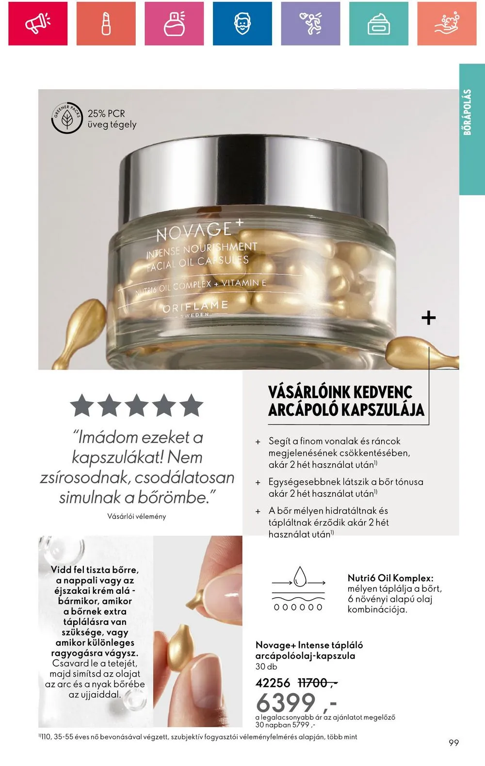 Oriflame akciós újság 08.20–09.09 – 99. oldal
