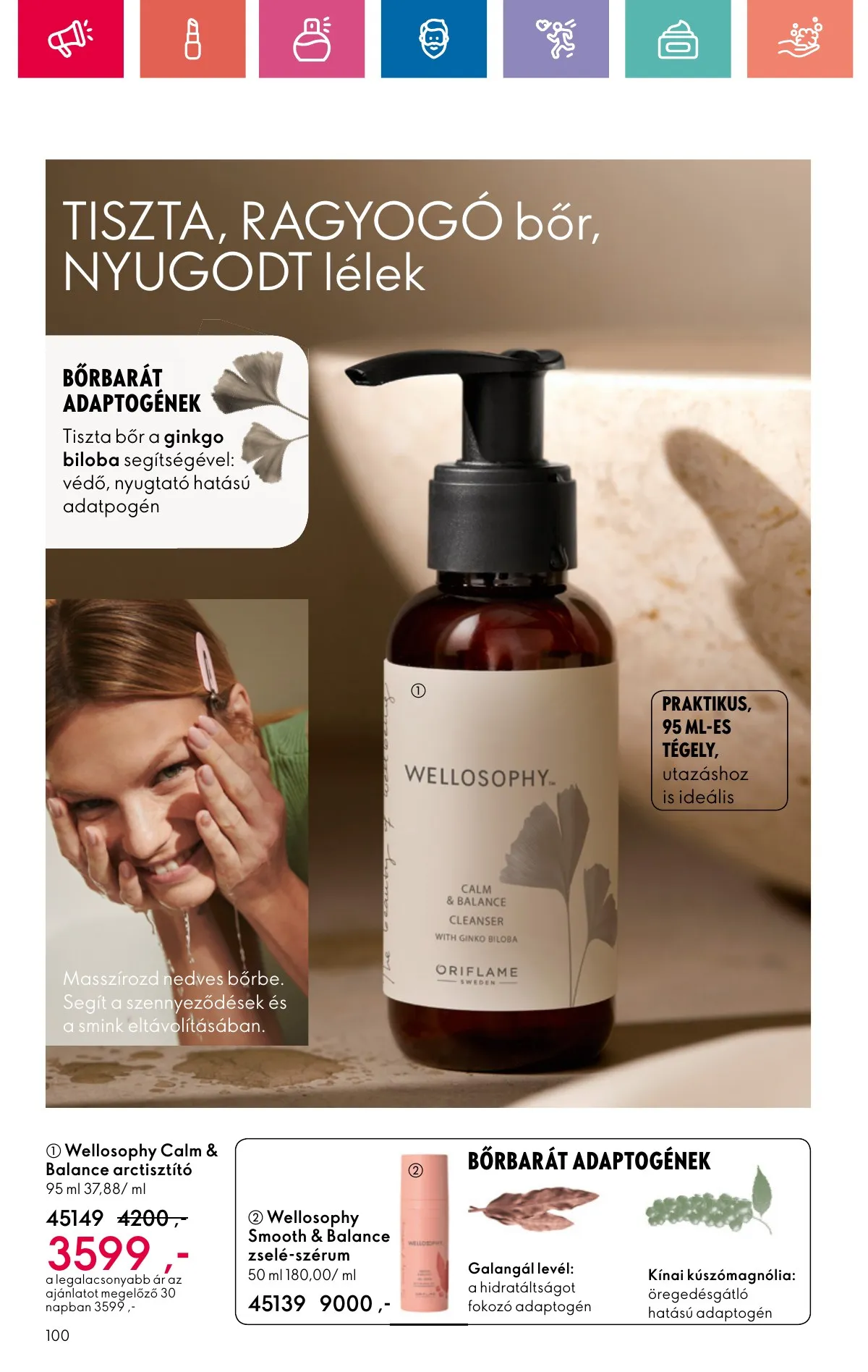 Oriflame akciós újság 10.20–11.09 – 100. oldal