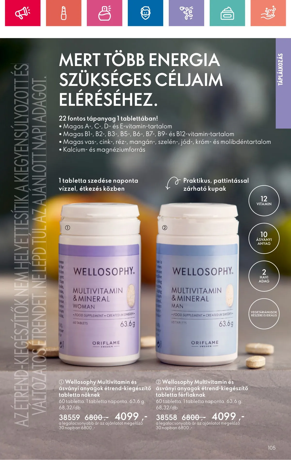 Oriflame akciós újság 10.20–11.09 – 105. oldal