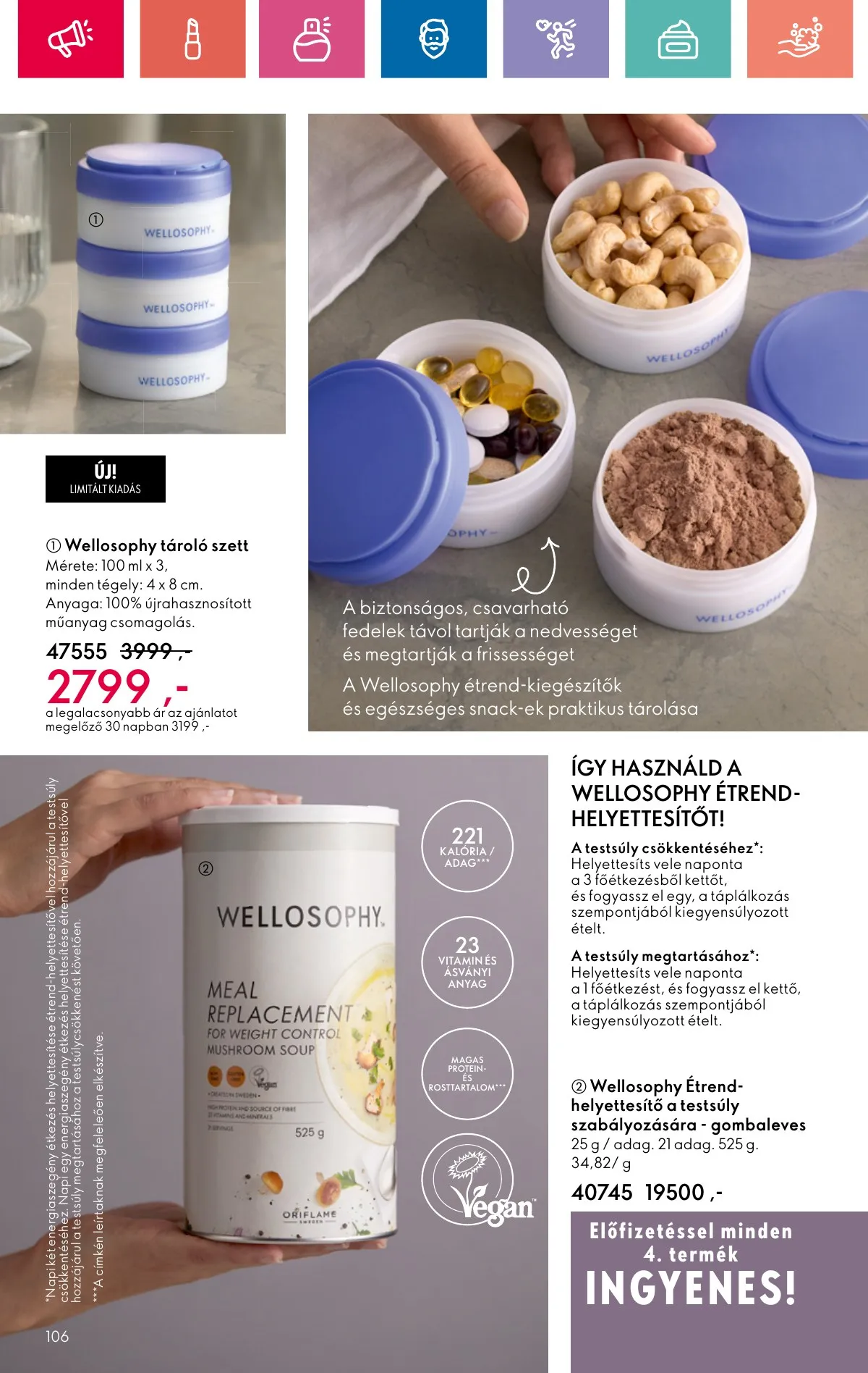 Oriflame akciós újság 10.20–11.09 – 106. oldal