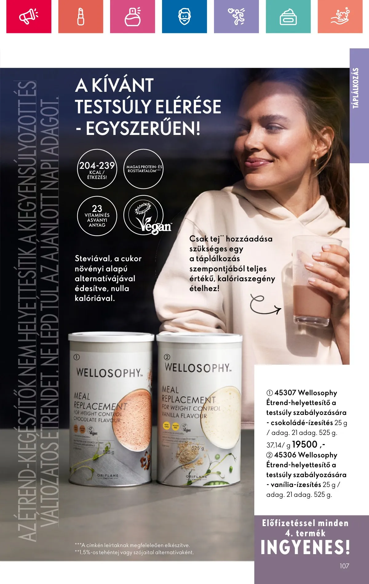 Oriflame akciós újság 10.20–11.09 – 107. oldal