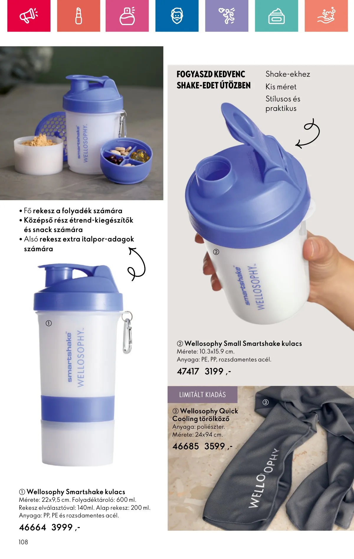 Oriflame akciós újság 10.20–11.09 – 108. oldal