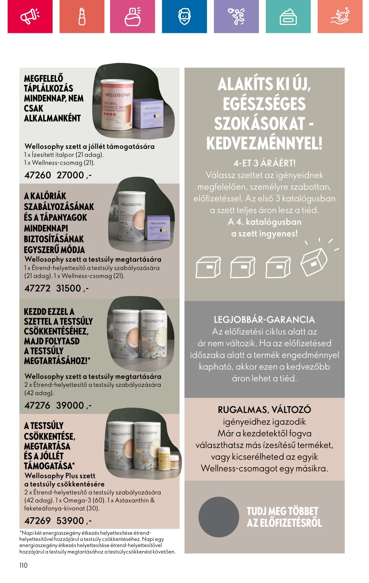 Oriflame akciós újság 10.20–11.09 – 110. oldal