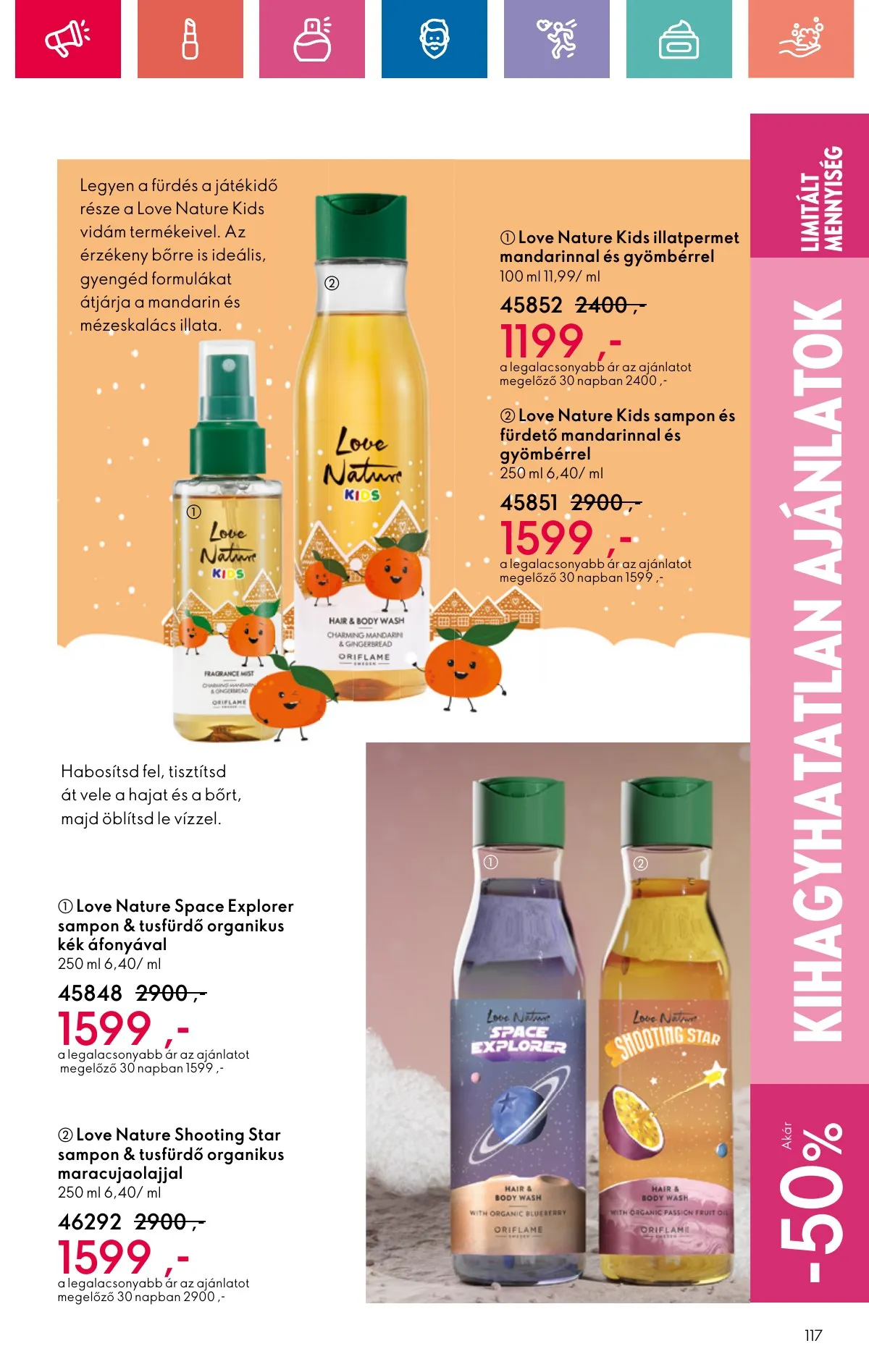 Oriflame akciós újság 10.20–11.09 – 117. oldal