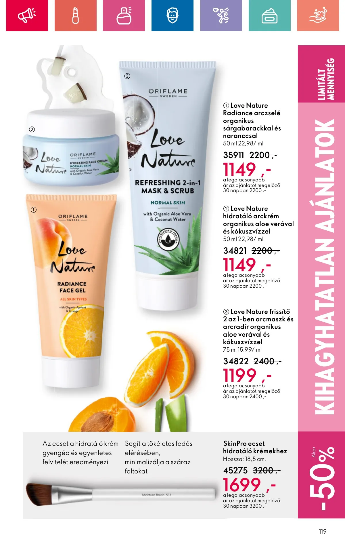 Oriflame akciós újság 10.20–11.09 – 119. oldal