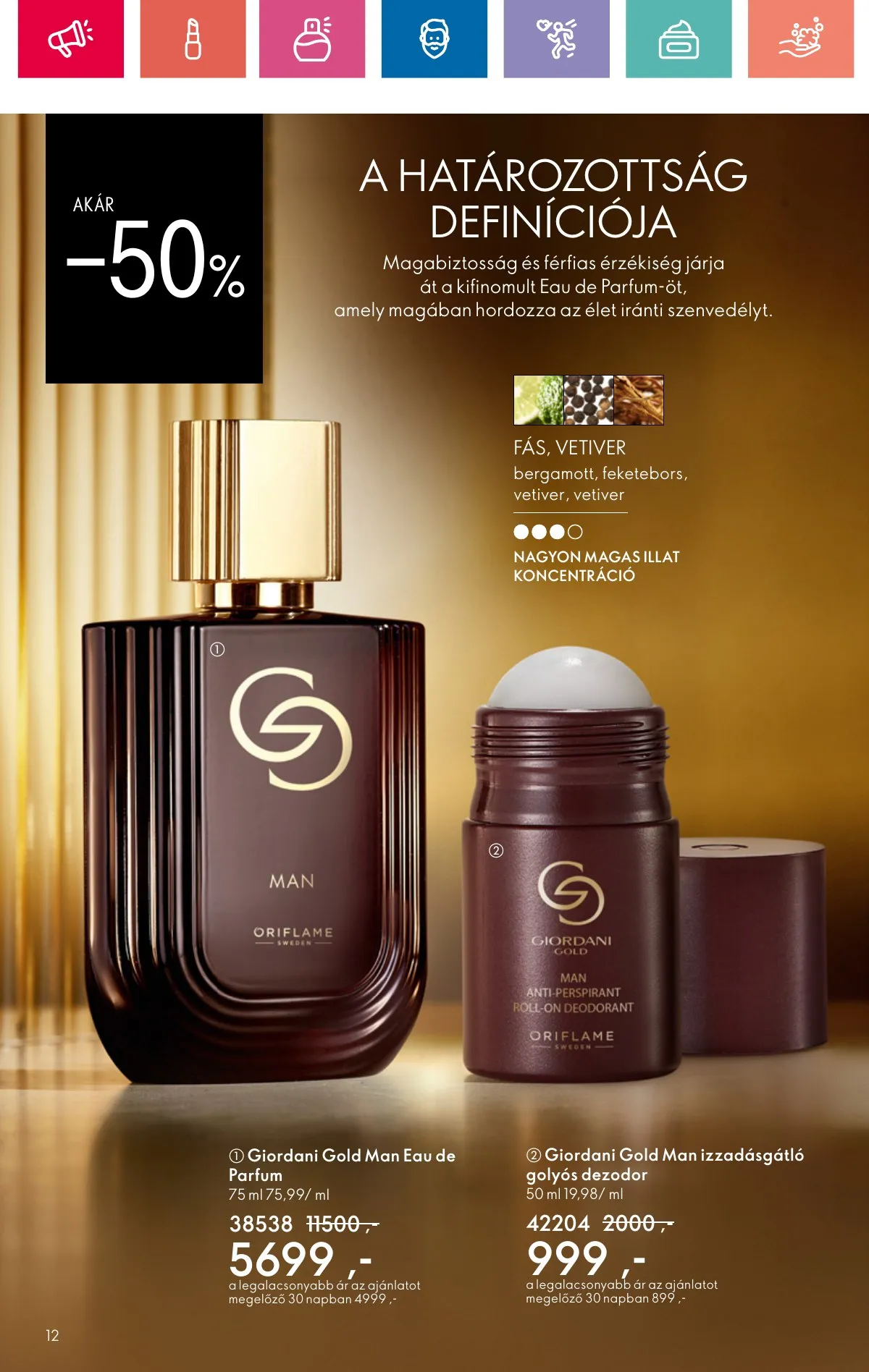 Oriflame akciós újság 10.20–11.09 – 12. oldal